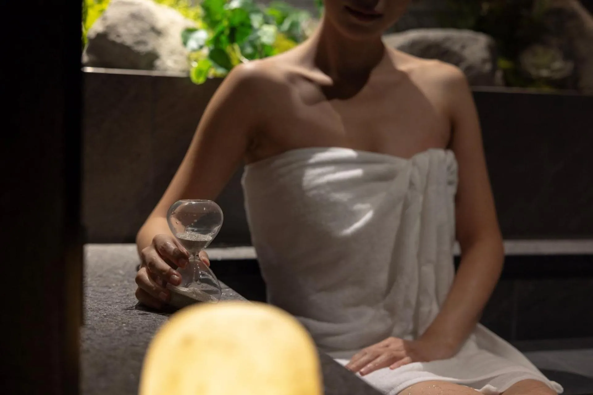 Hot Tub in Cave Ryokan Hotel by Anook Cheonan Terminal