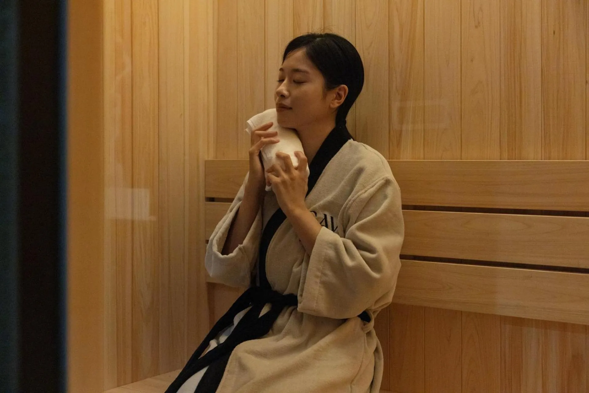 Sauna in Cave Ryokan Hotel by Anook Cheonan Terminal