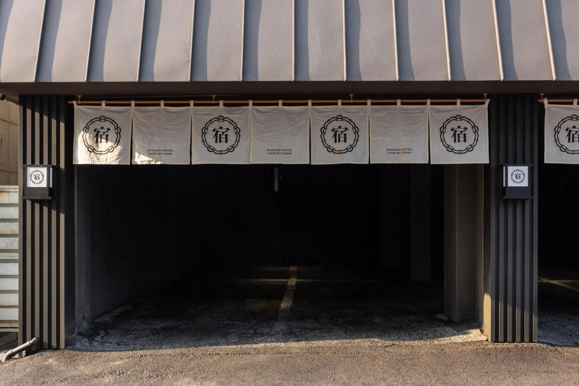 Property building in Cave Ryokan Hotel by Anook Cheonan Terminal
