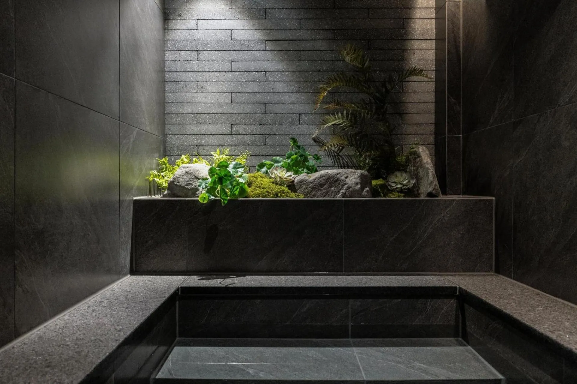 Hot Tub in Cave Ryokan Hotel by Anook Cheonan Terminal