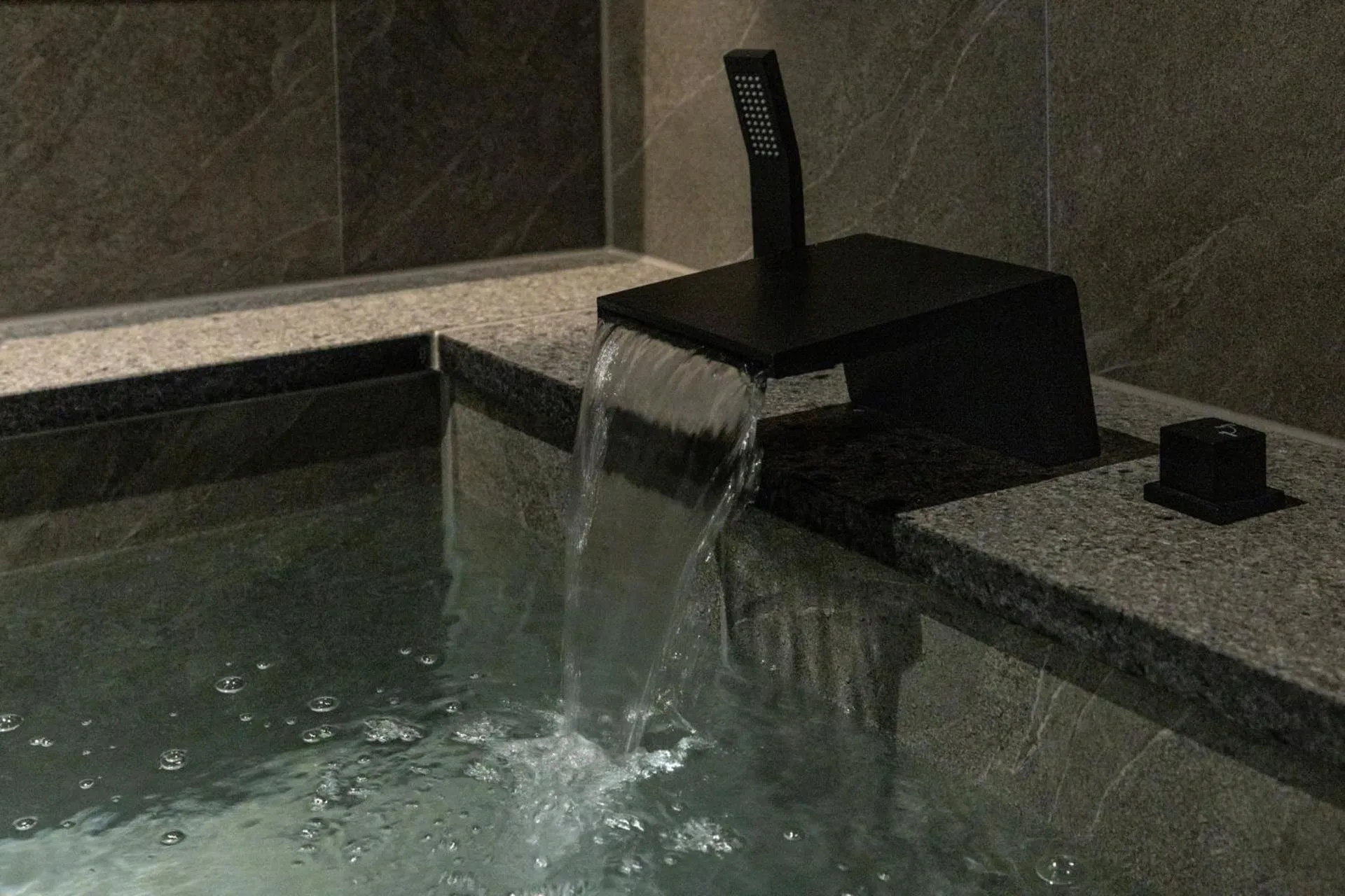 Hot Tub in Cave Ryokan Hotel by Anook Cheonan Terminal