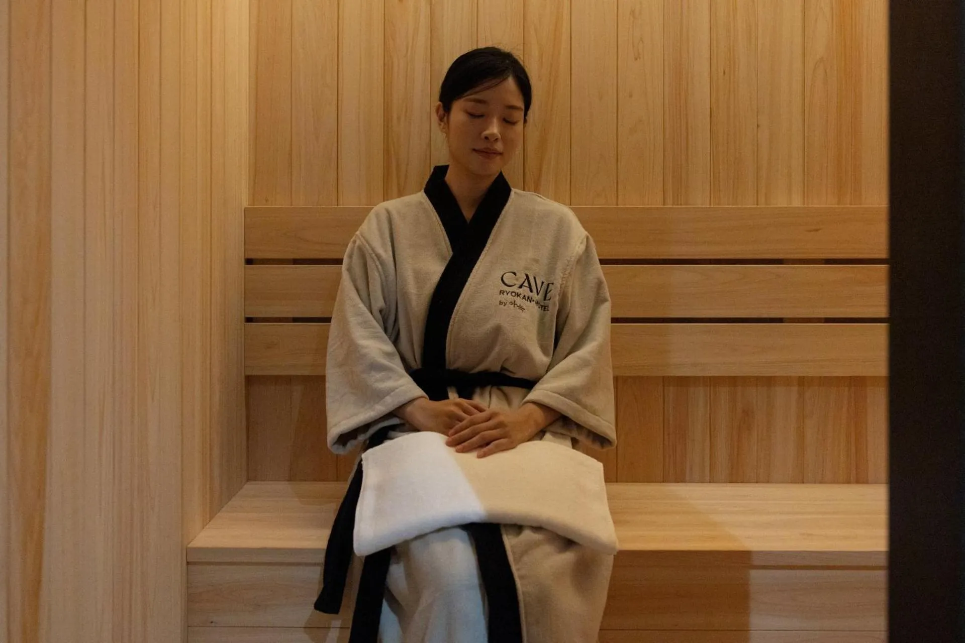 Sauna in Cave Ryokan Hotel by Anook Cheonan Terminal