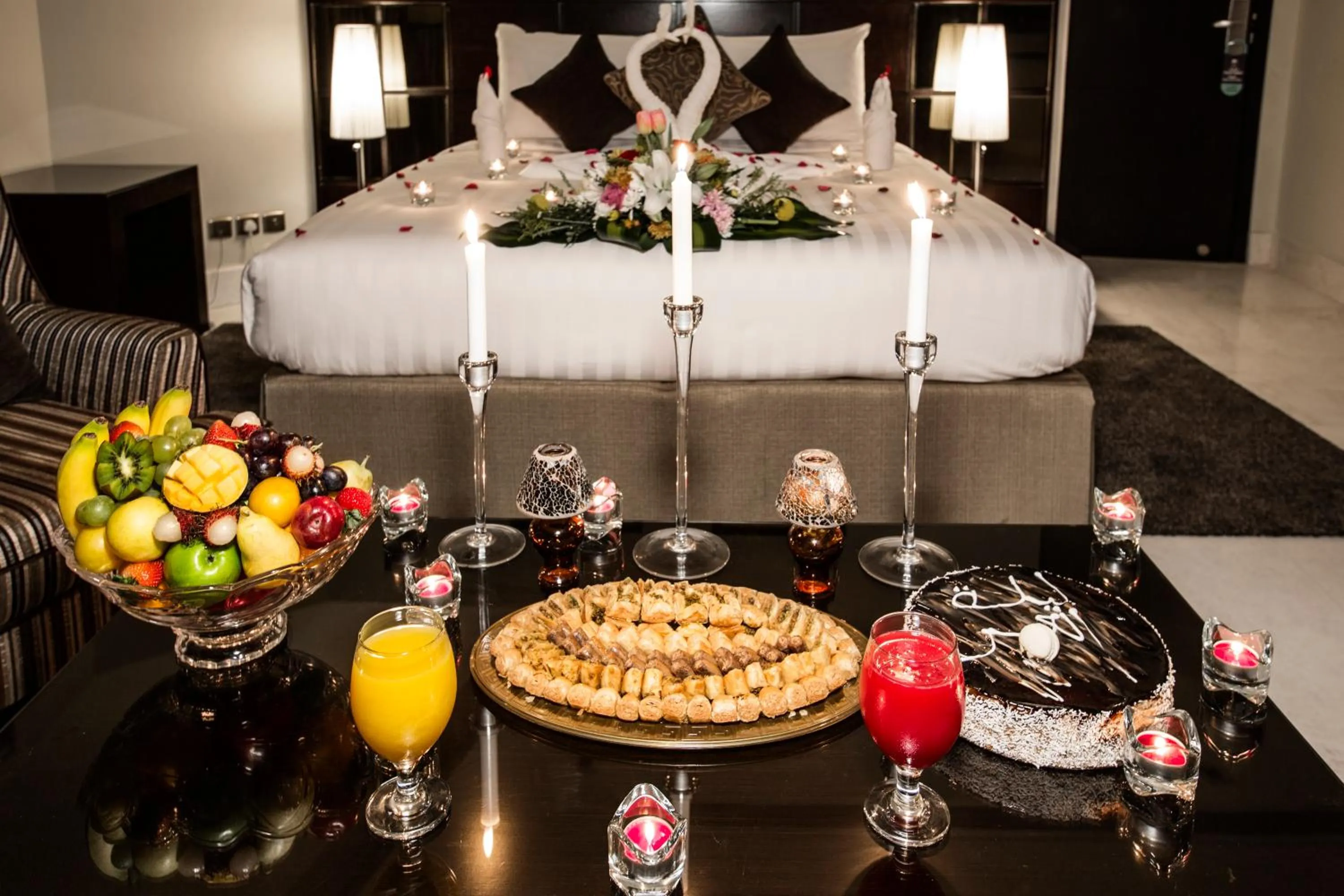 Food and drinks in Aswar Al olaya for serviced Apartments