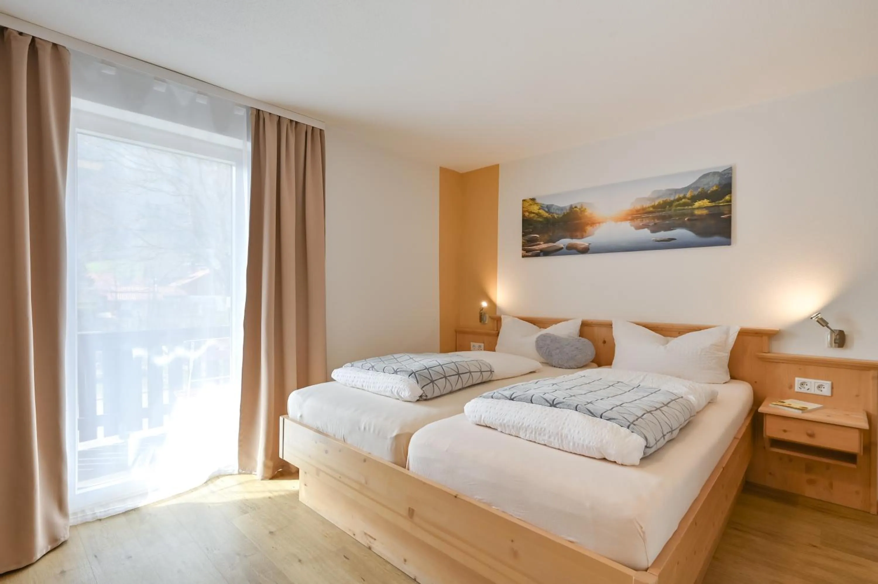 Bed in Pension Freiheit