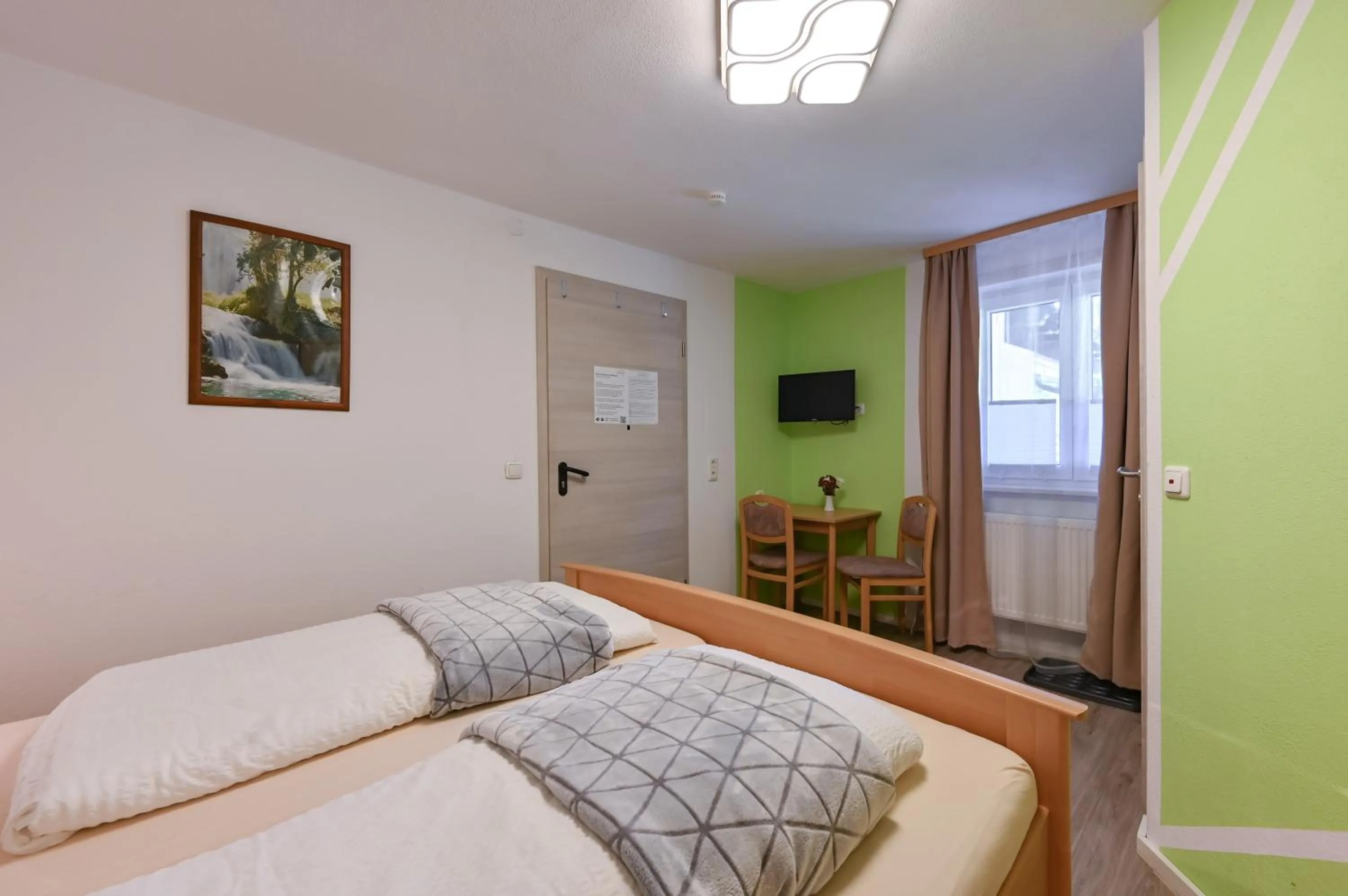 Bed in Pension Freiheit