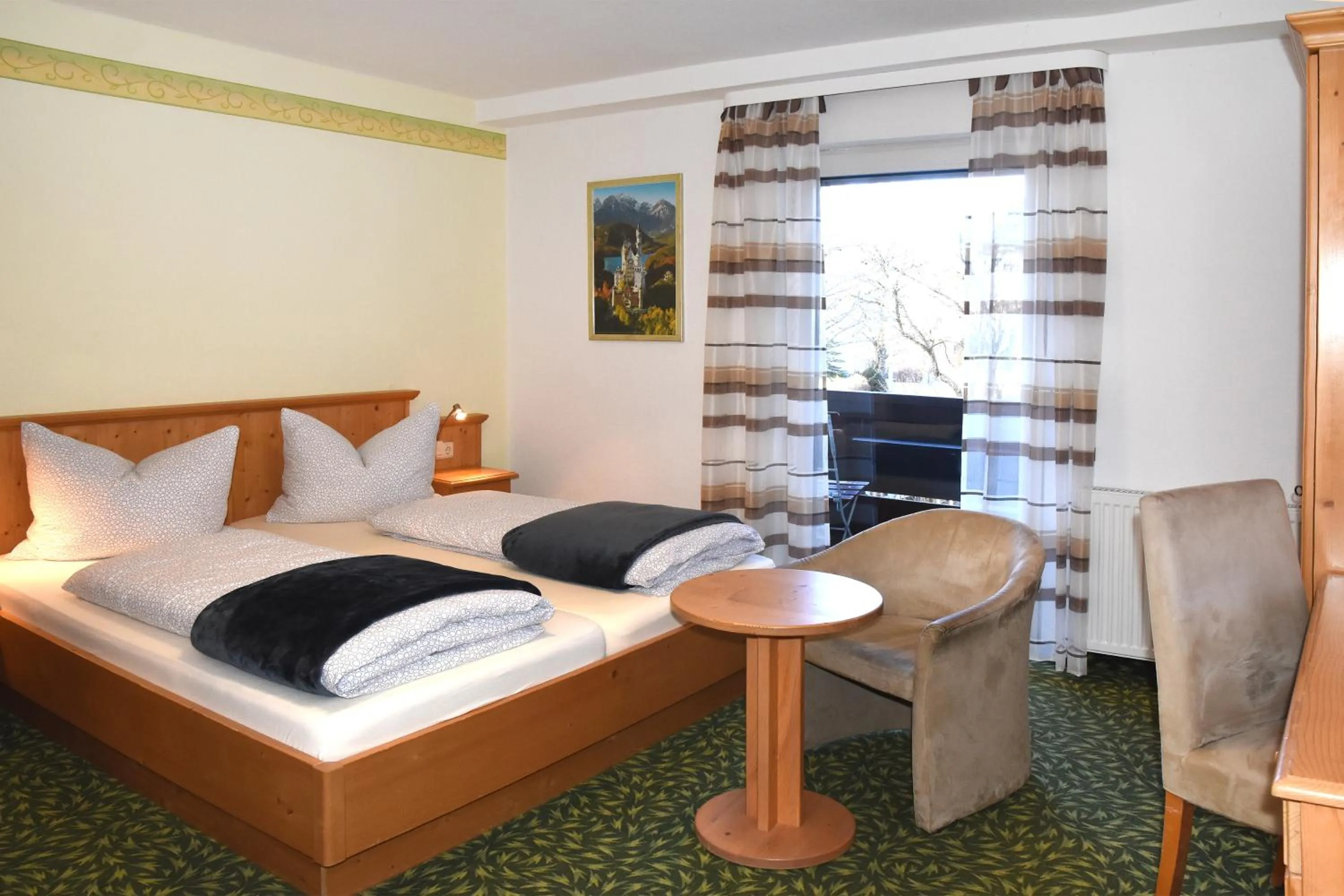 Bedroom, Bed in Pension Freiheit