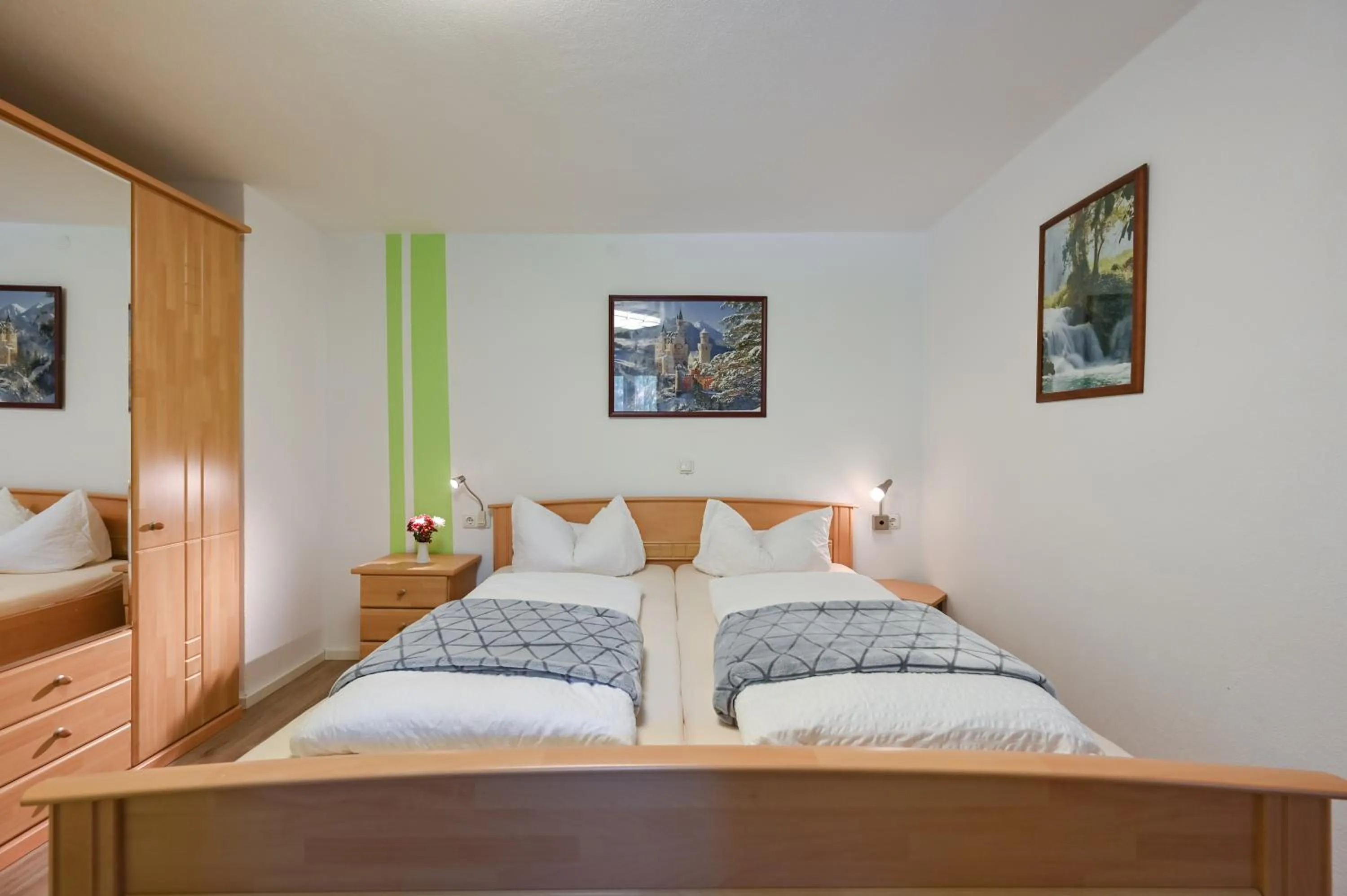 Bed in Pension Freiheit