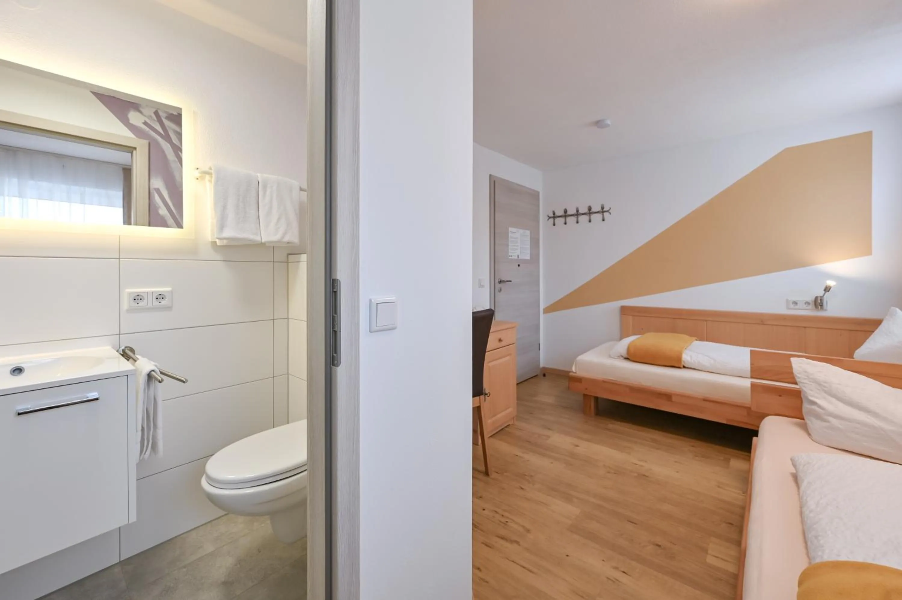 Bed in Pension Freiheit