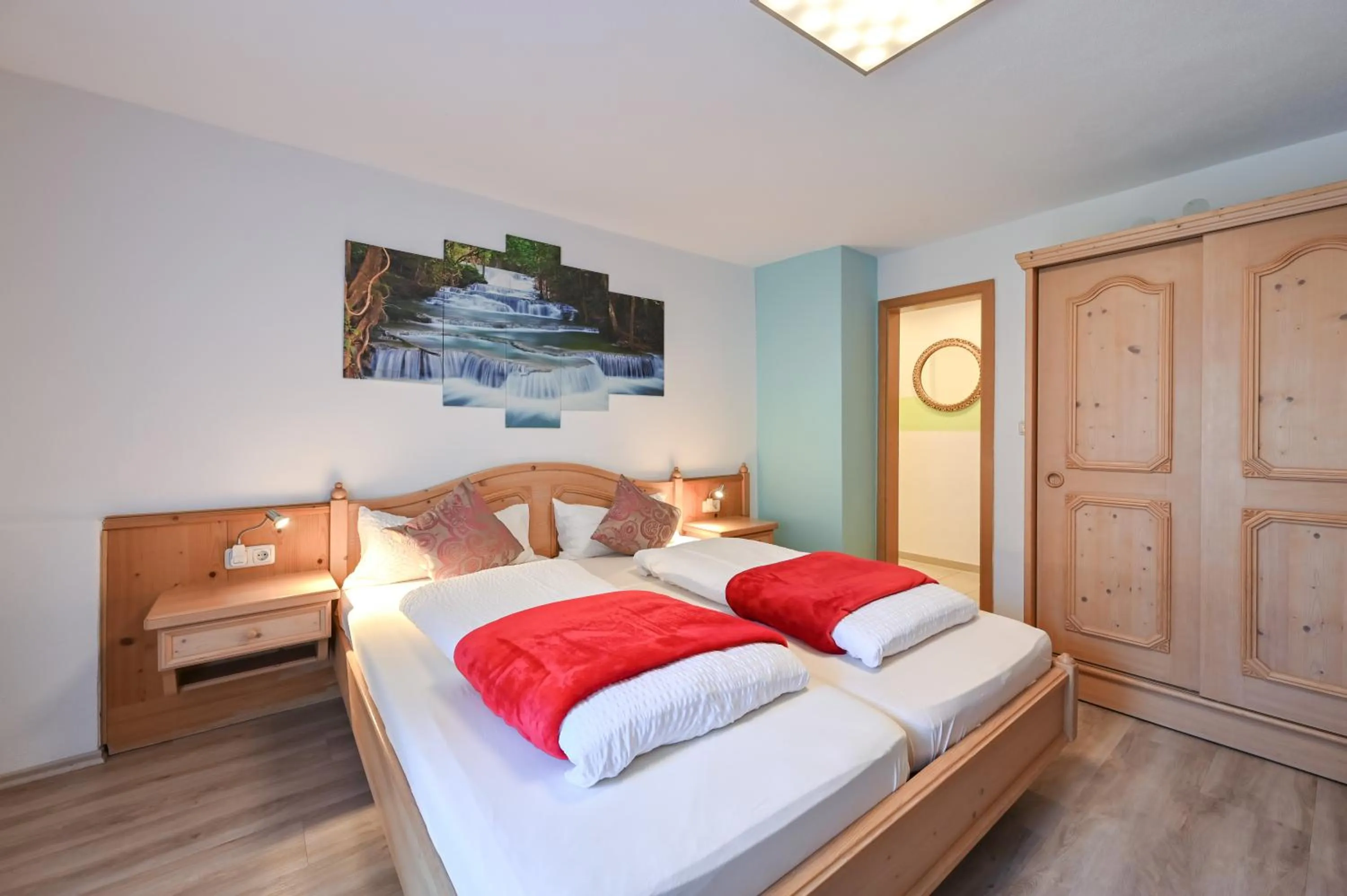 Bed in Pension Freiheit