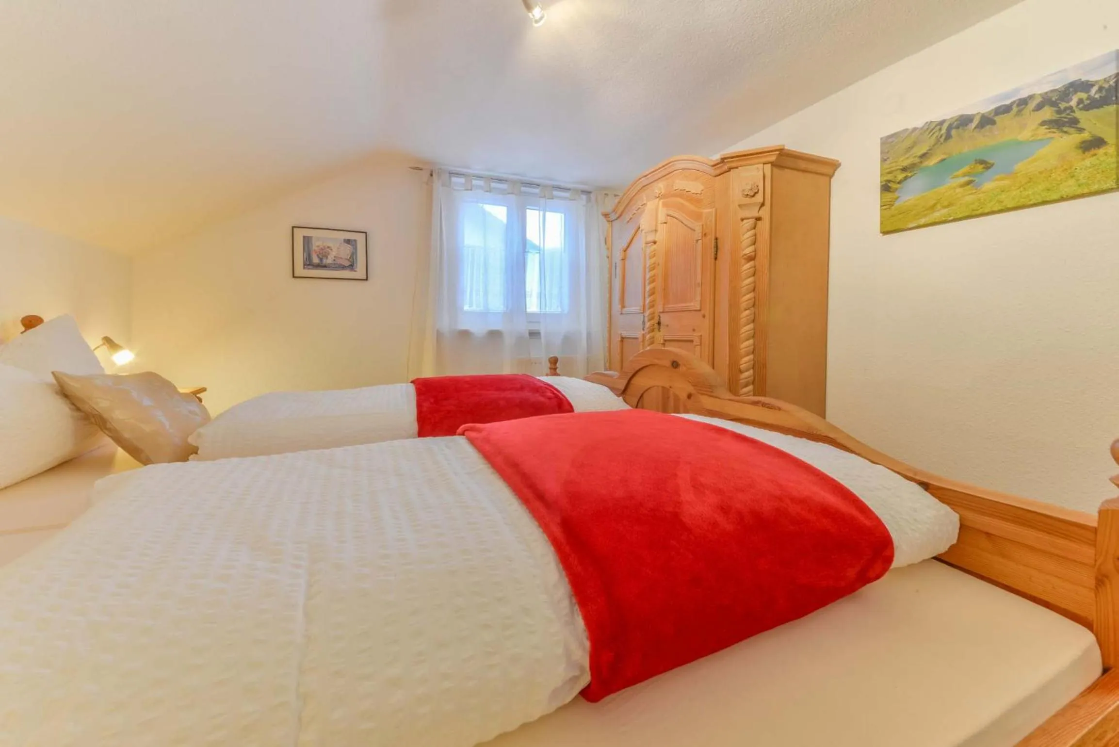 Bed in Pension Freiheit