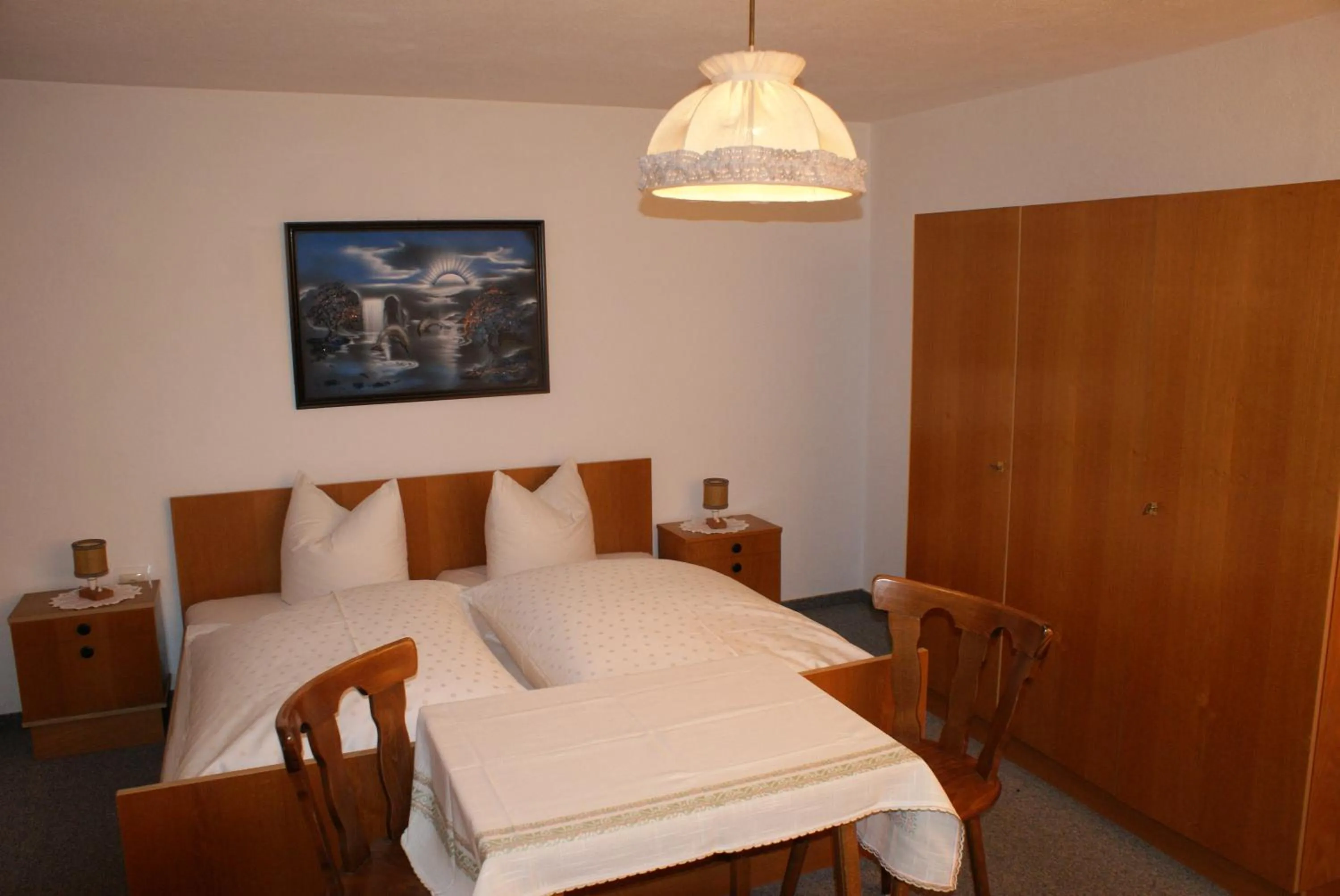 Photo of the whole room, Bed in Ferienhaus Waldesruh