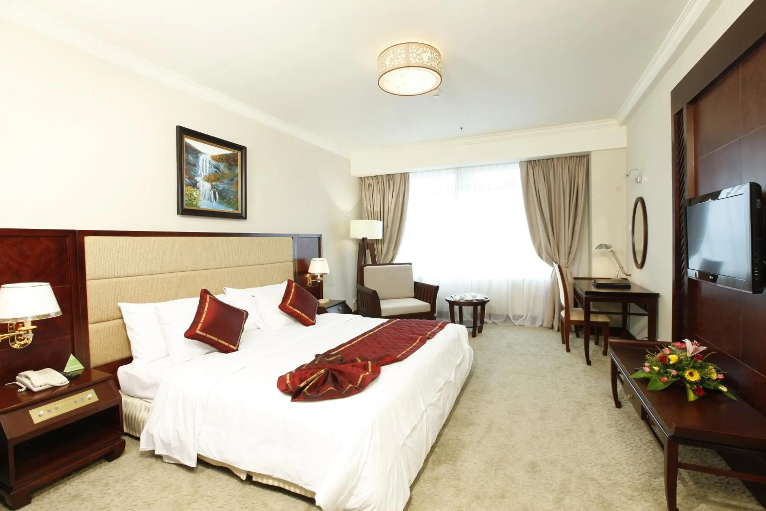 Bed in Majestic Mong Cai Hotel Bed in Majestic Mong Cai Hotel