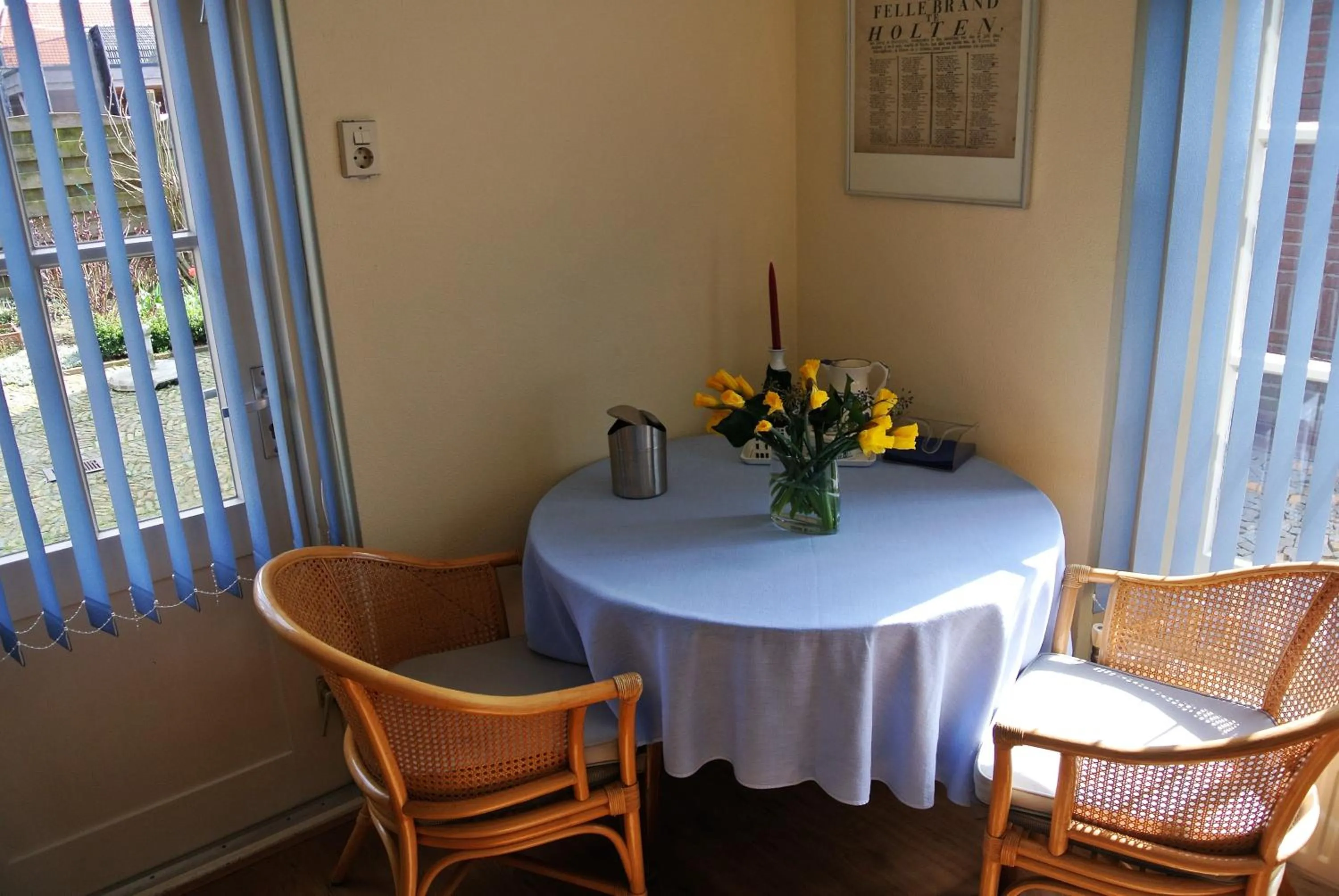 Decorative detail in B&B de Noordenberg