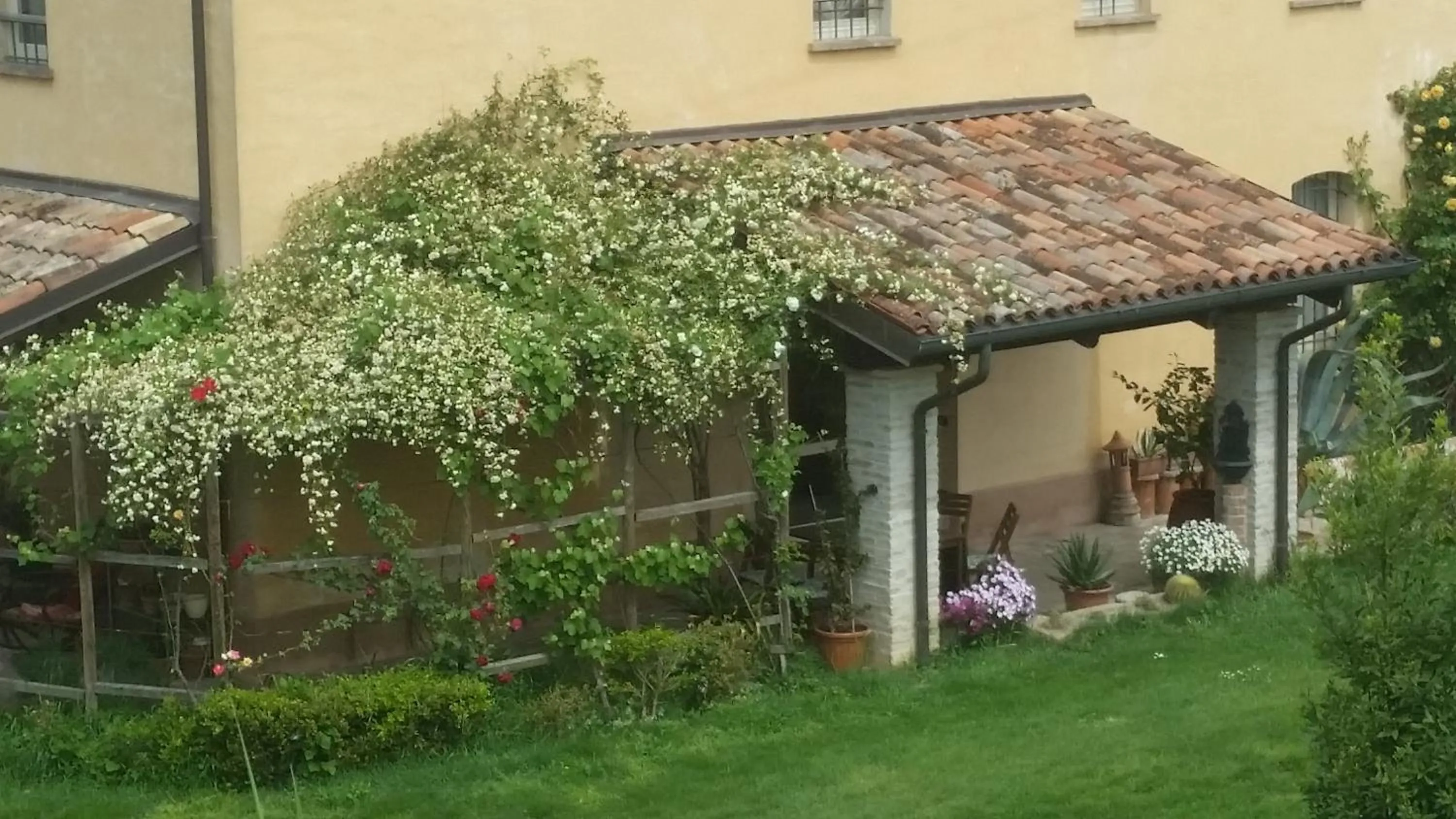 Garden in B&B La Palazza