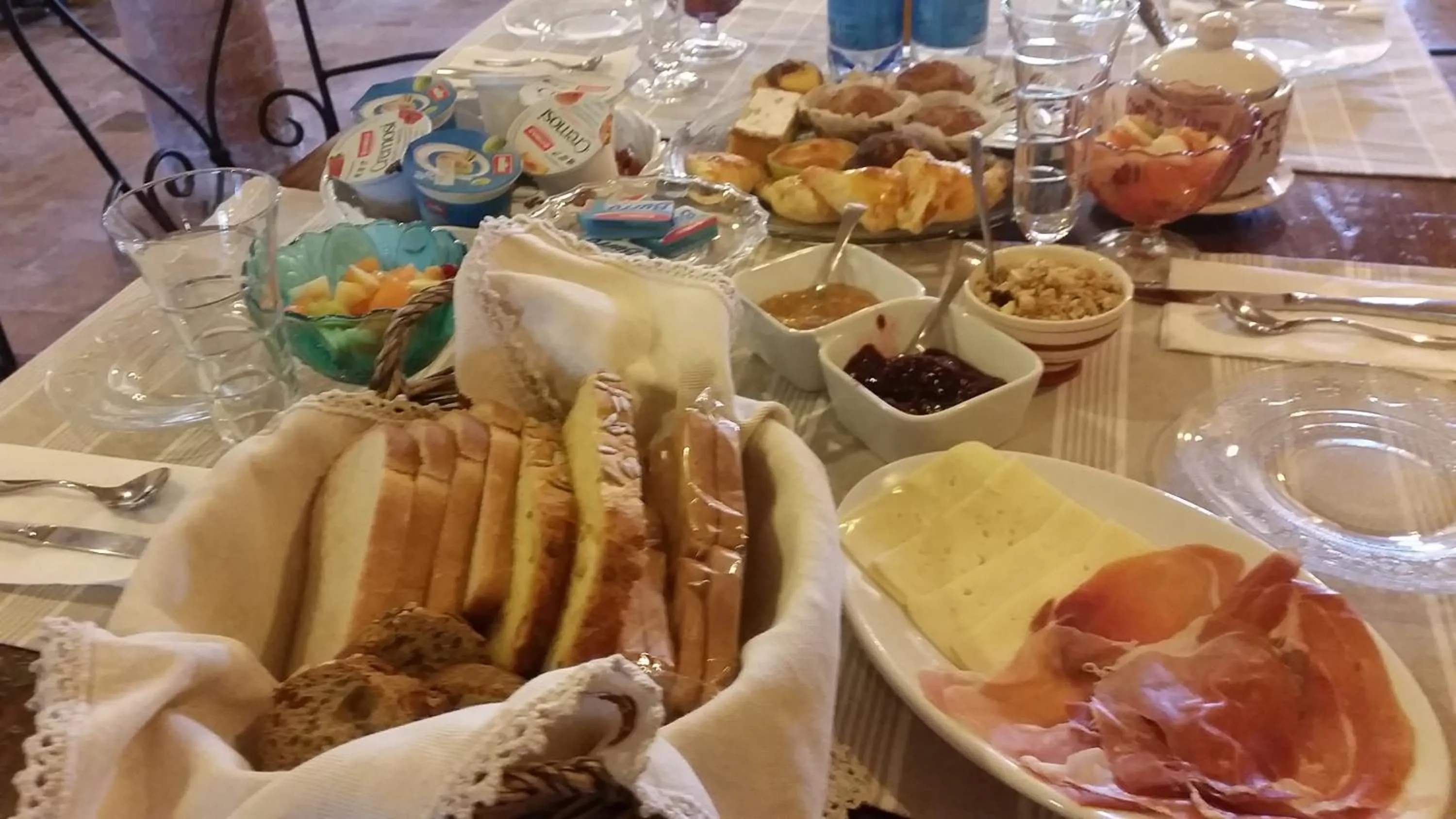 Food close-up in B&B La Palazza