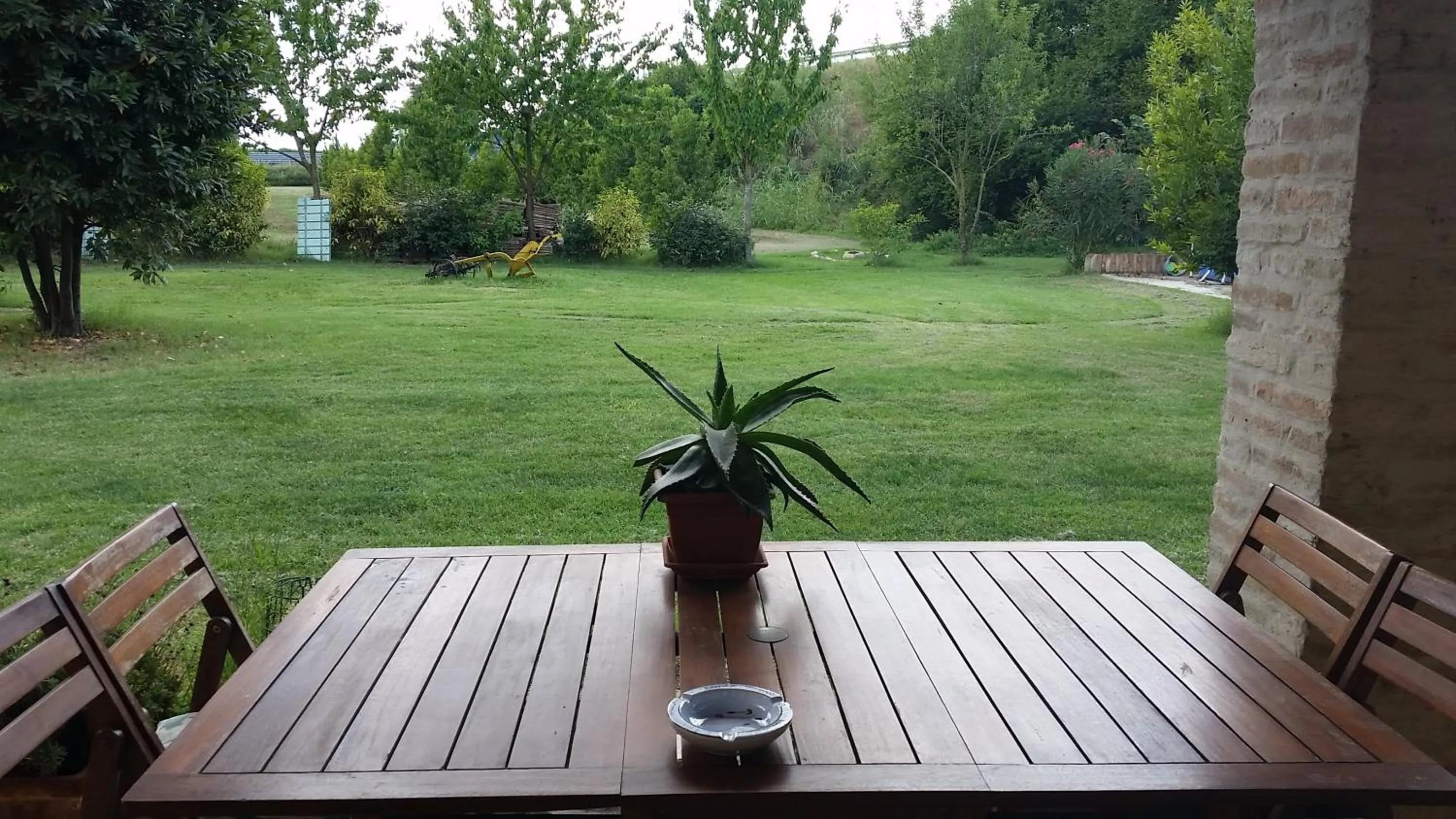 Garden in B&B La Palazza