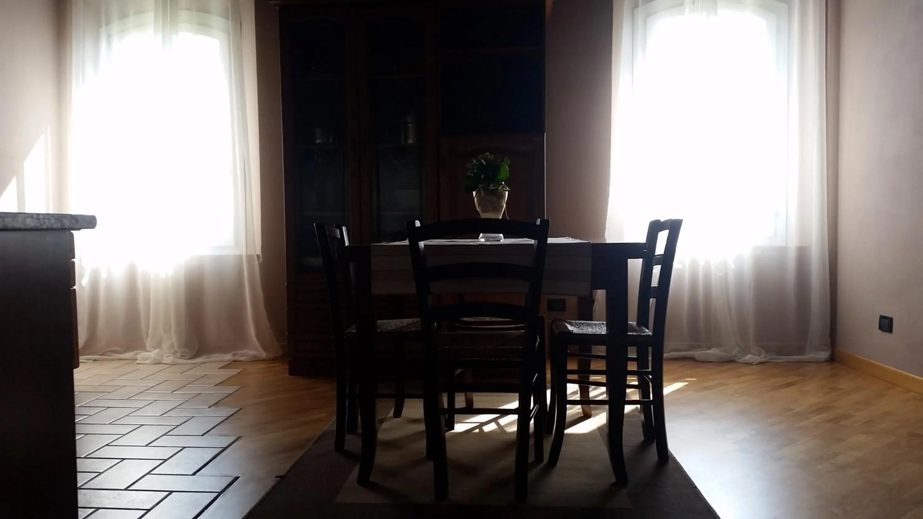 Dining area in B&B La Palazza