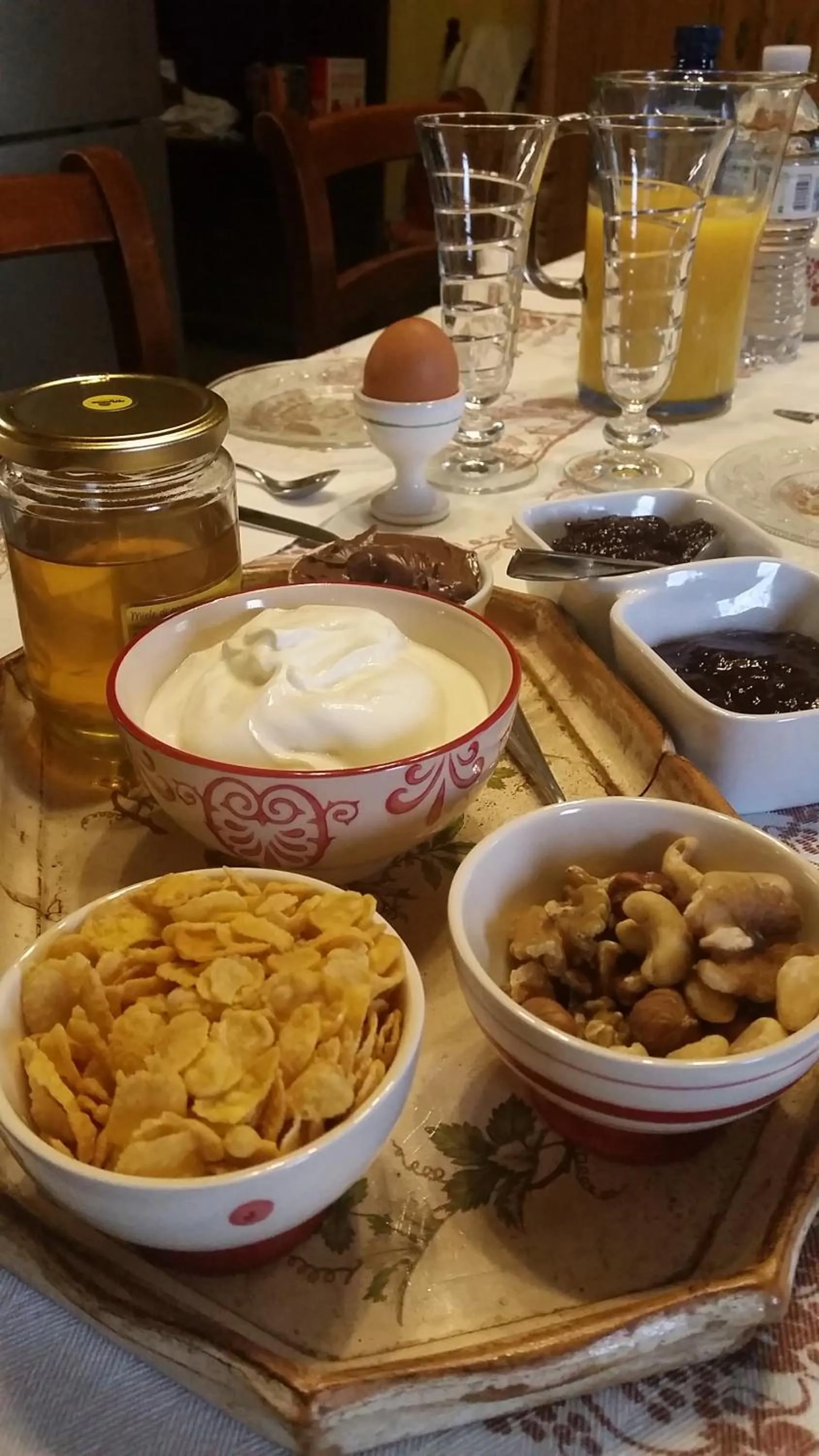 Food close-up in B&B La Palazza