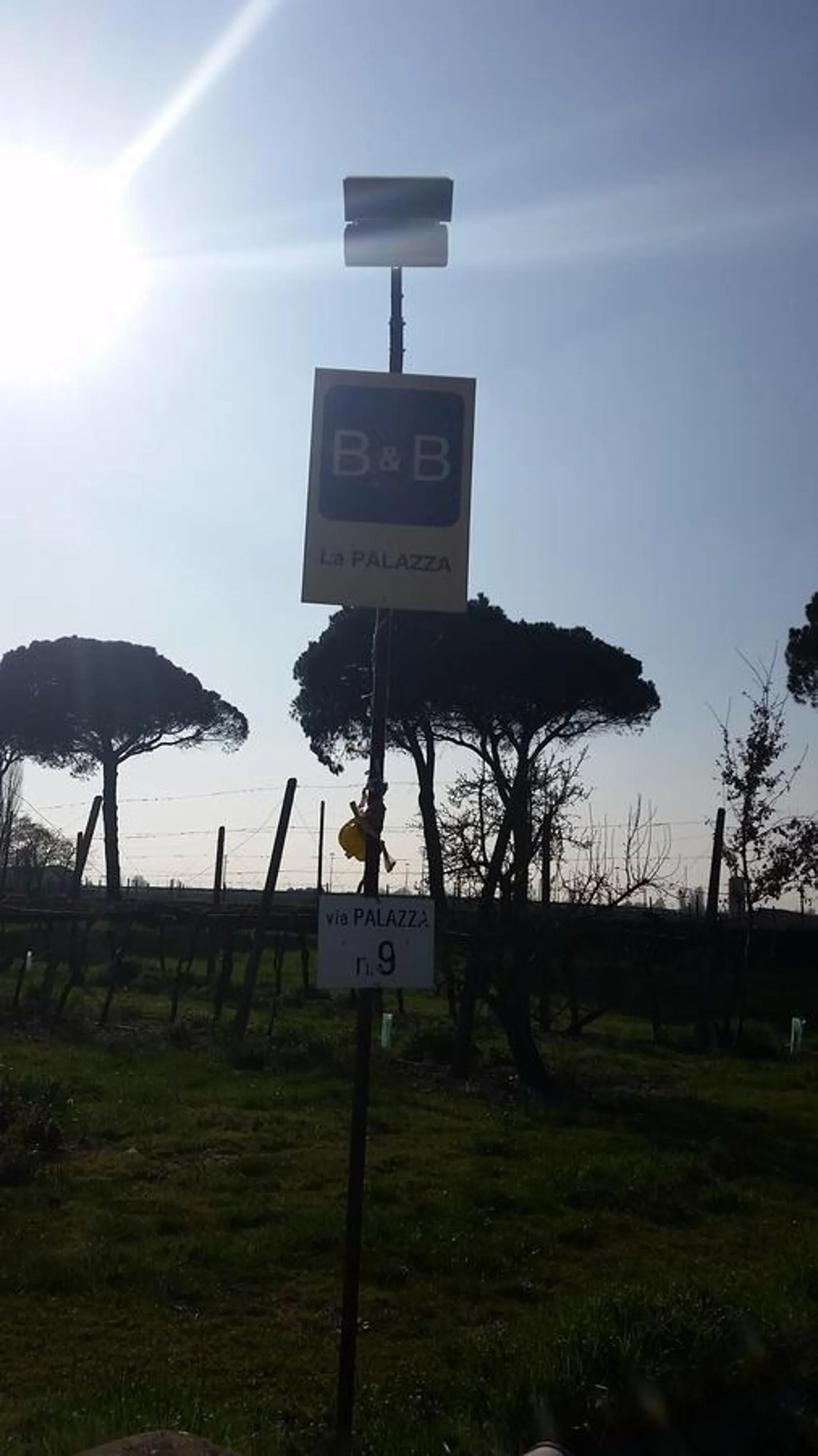 Property logo or sign in B&B La Palazza