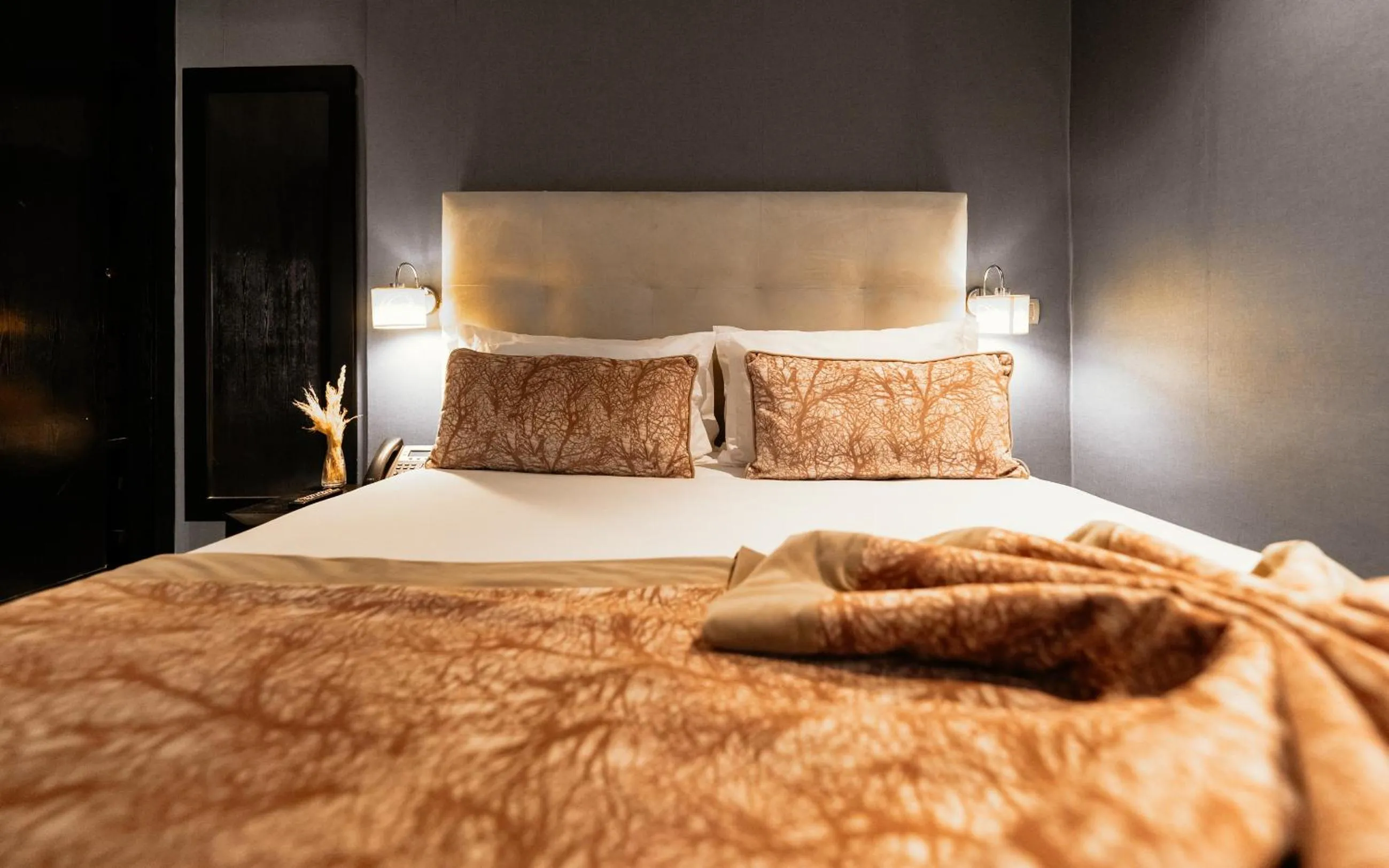 Bed in The Fourteen Luxury Boutique Hotel