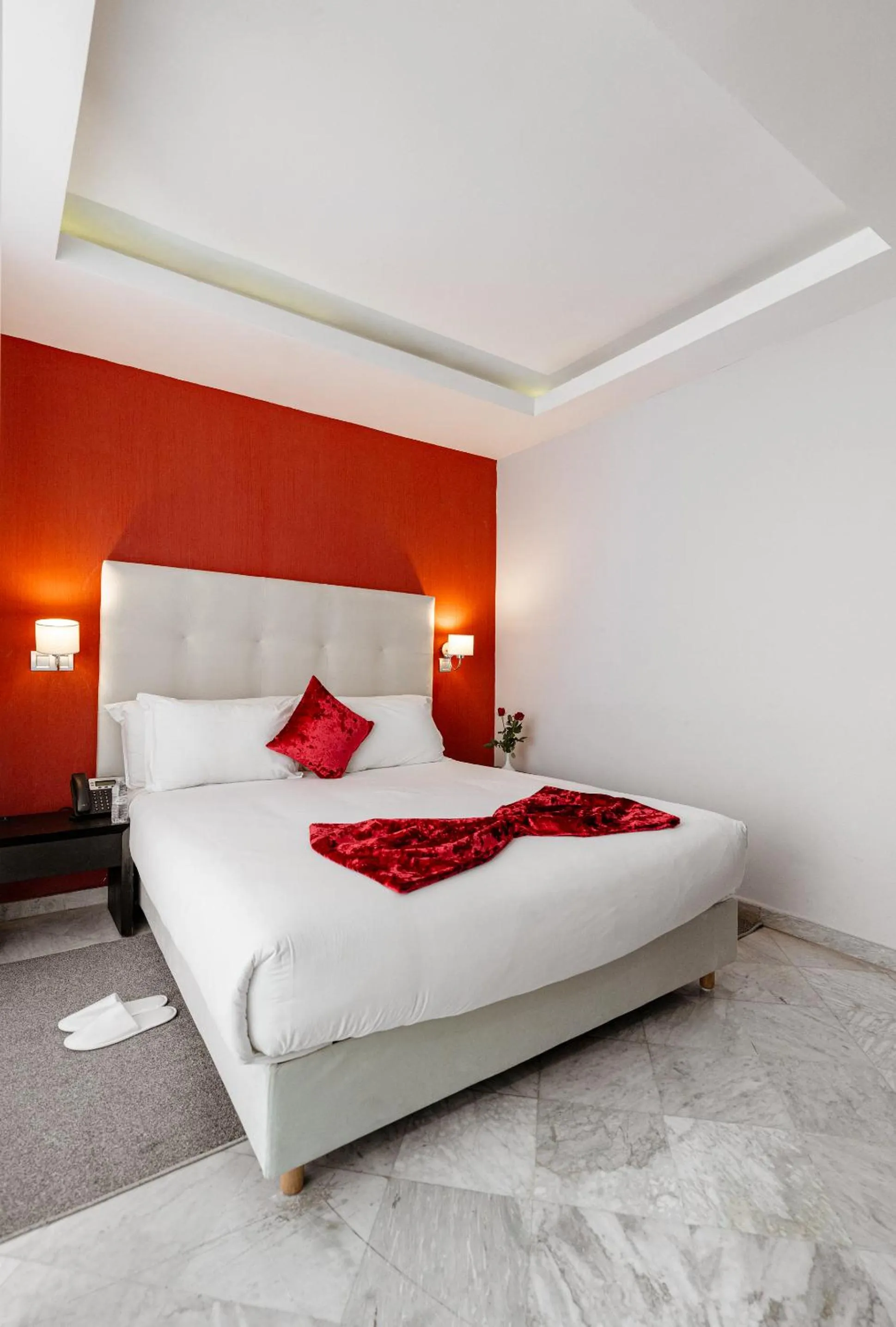 Bed in The Fourteen Luxury Boutique Hotel