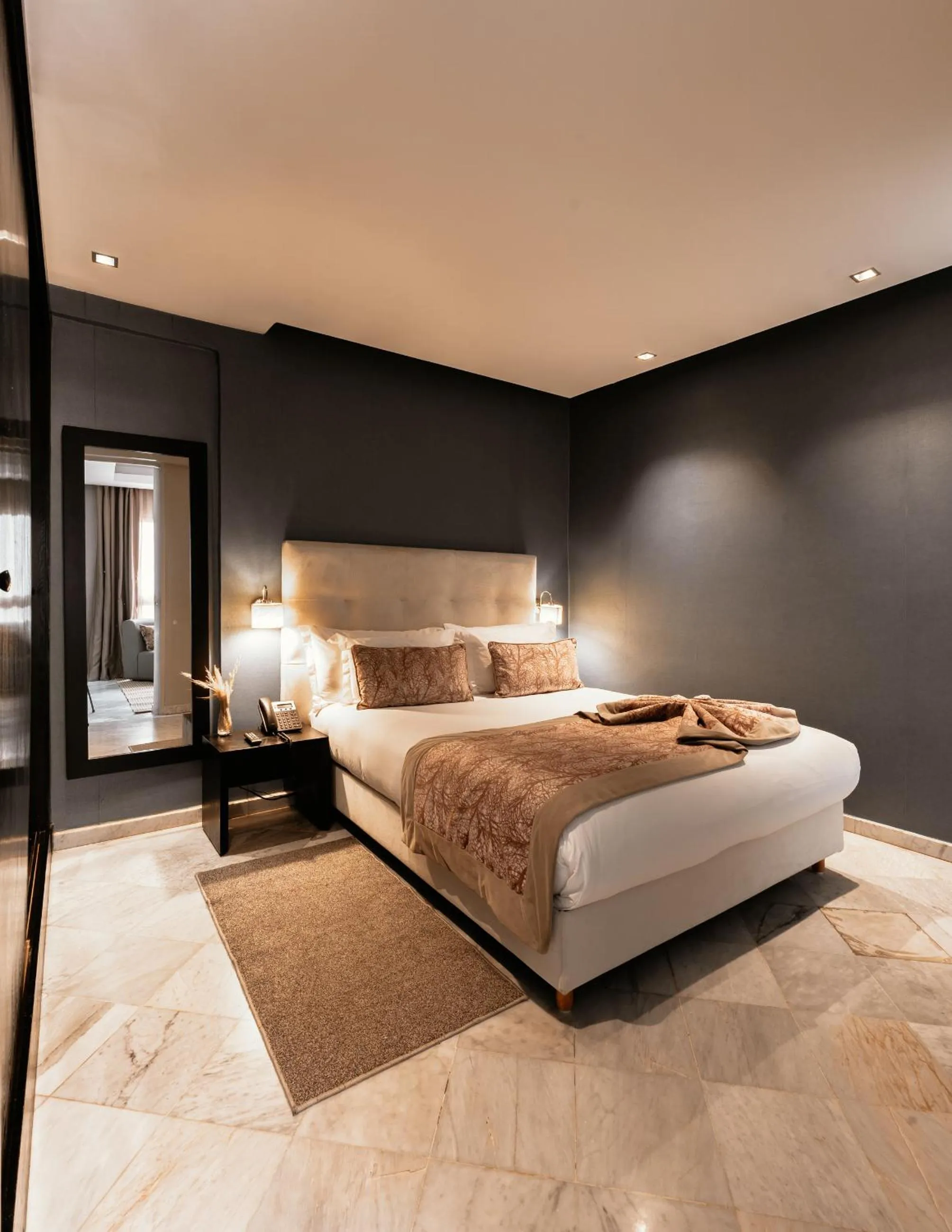 Bed in The Fourteen Luxury Boutique Hotel