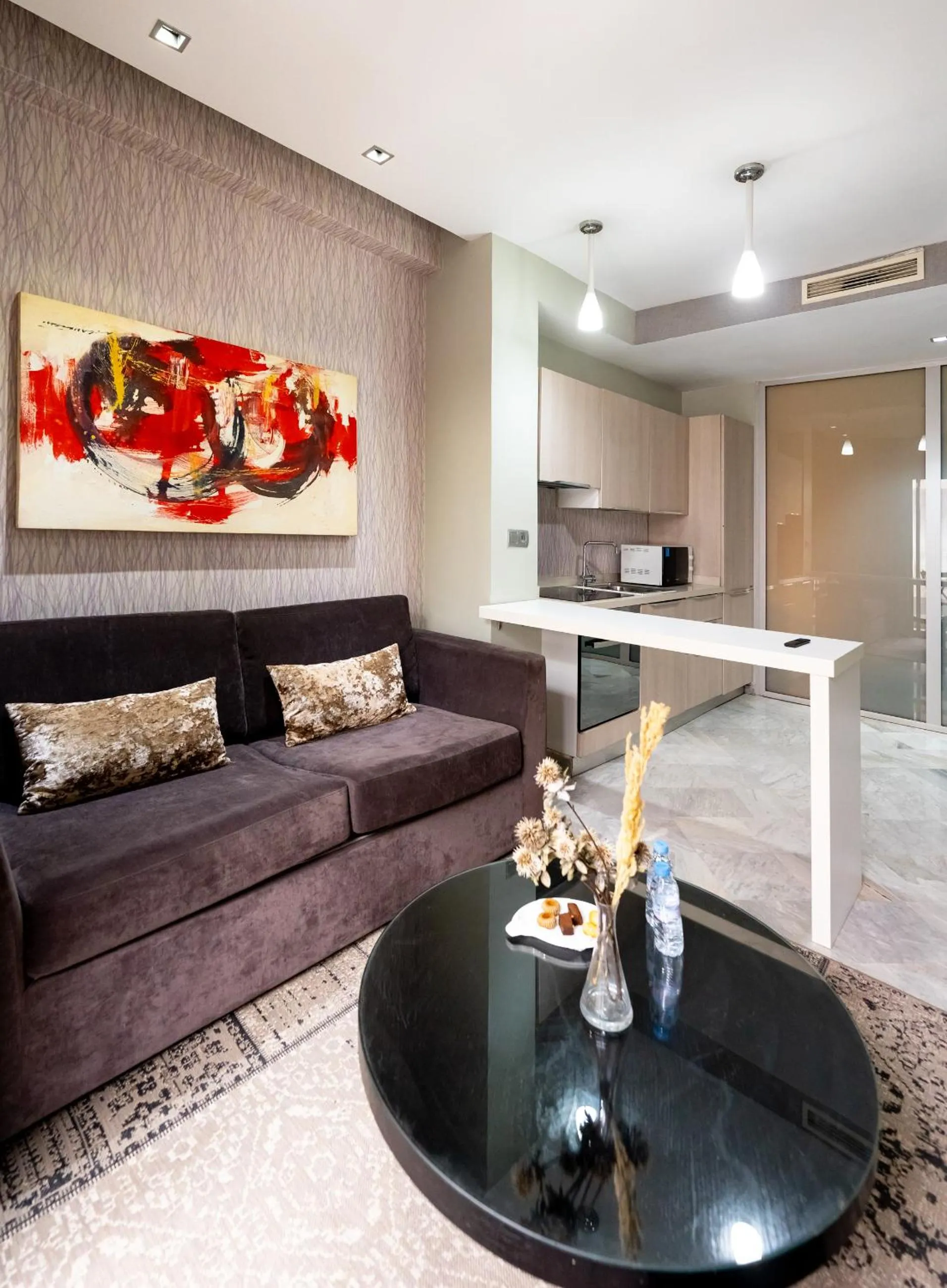 Kitchen or kitchenette in The Fourteen Luxury Boutique Hotel