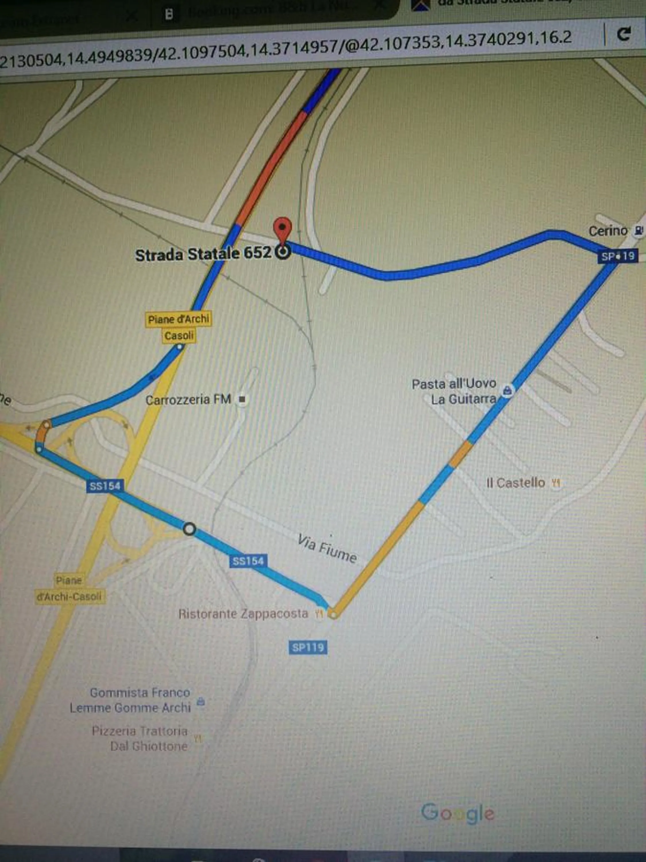 Street view in B&b La Nuova Stella