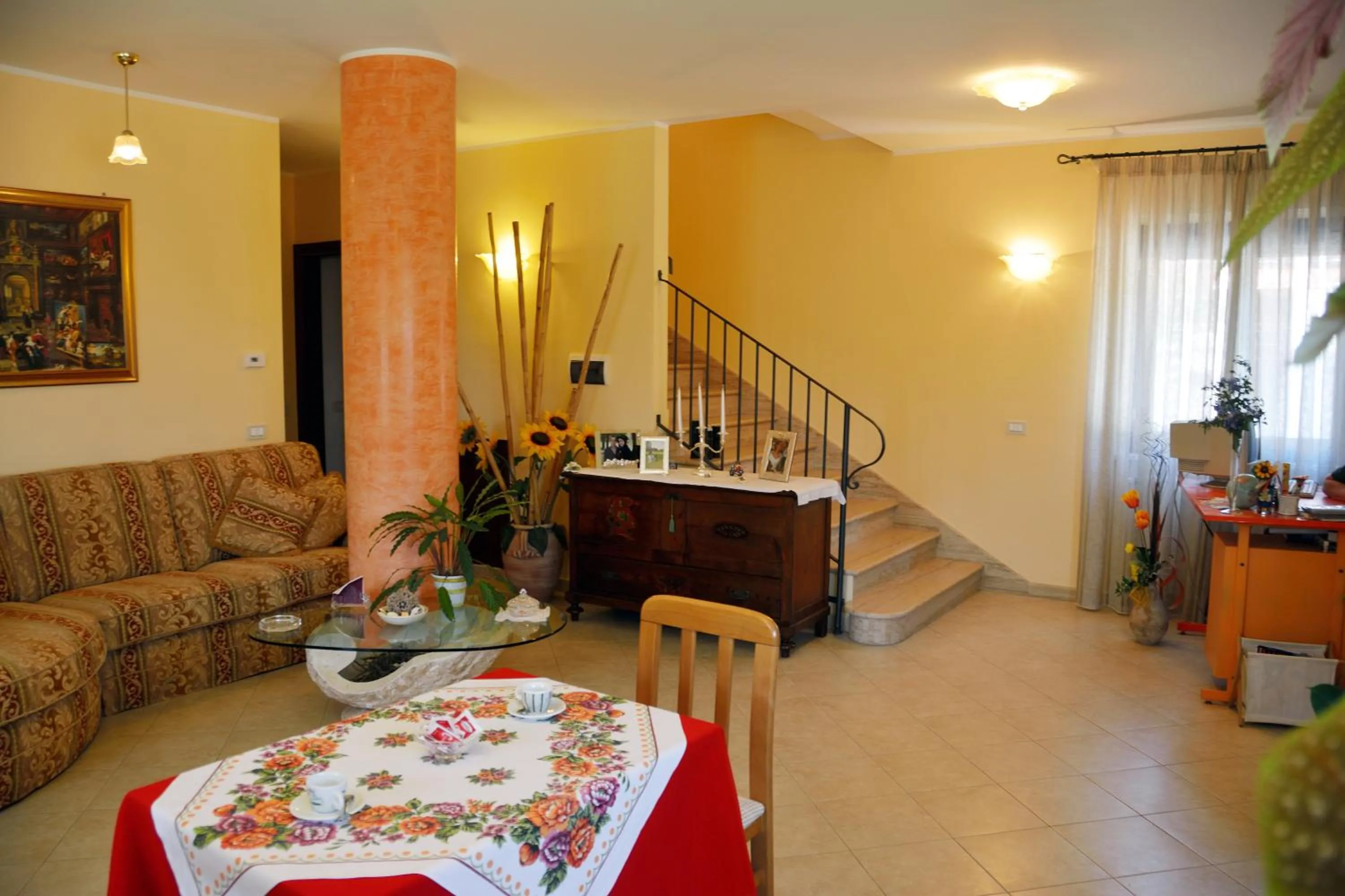 Lobby or reception in B&b La Nuova Stella