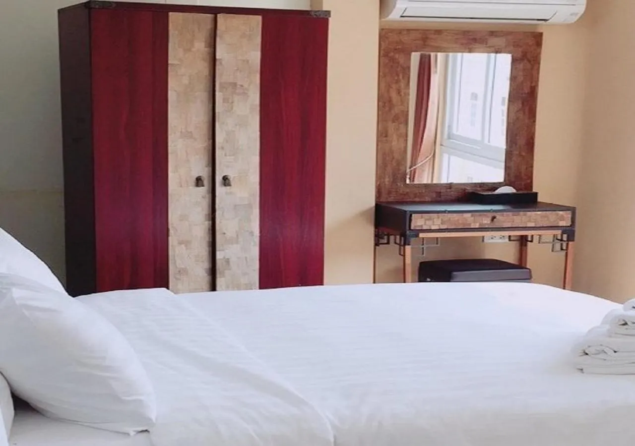 Bedroom, Bed in Arcadia Maephim Serviced Apartments