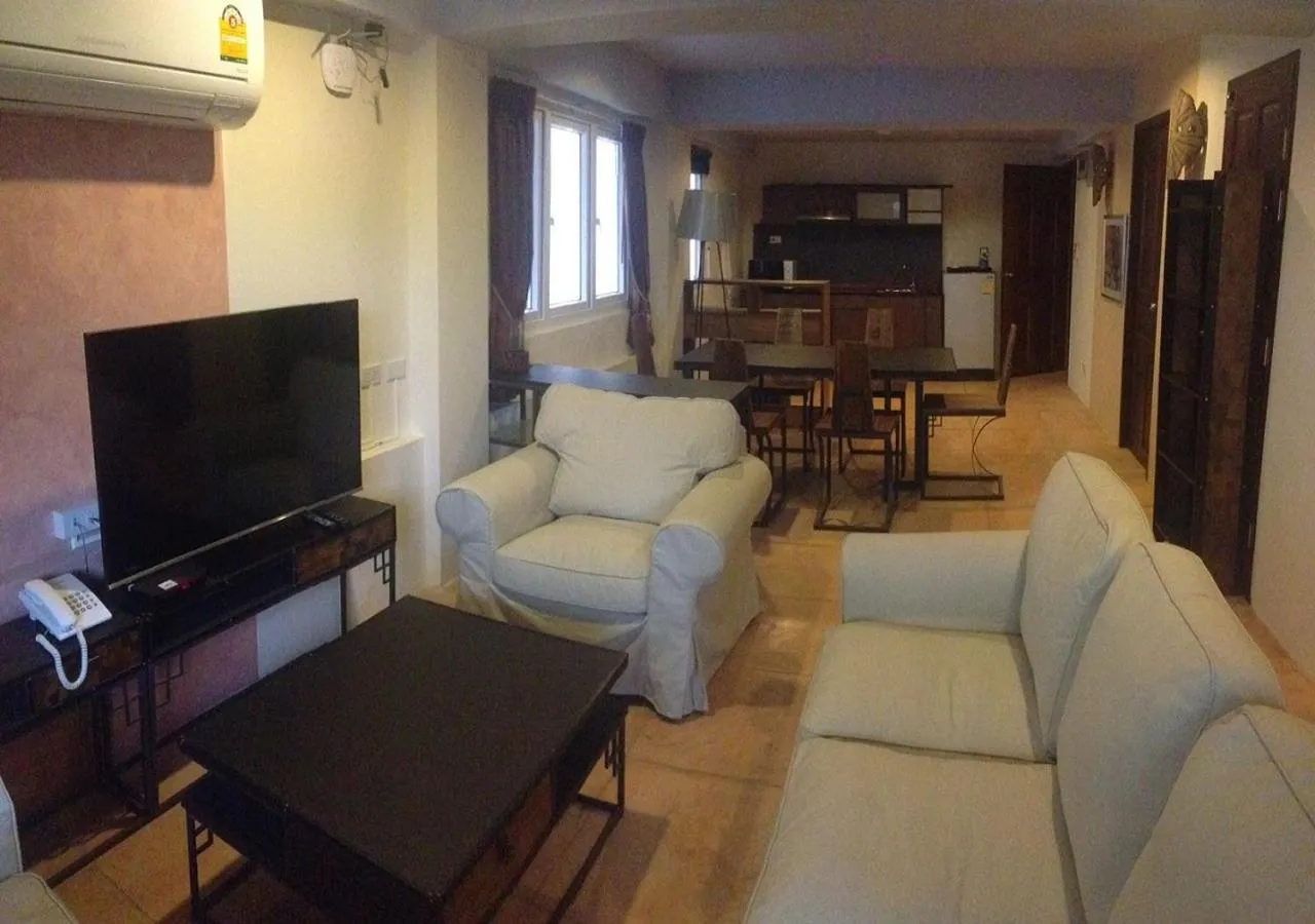 Living room in Arcadia Maephim Serviced Apartments