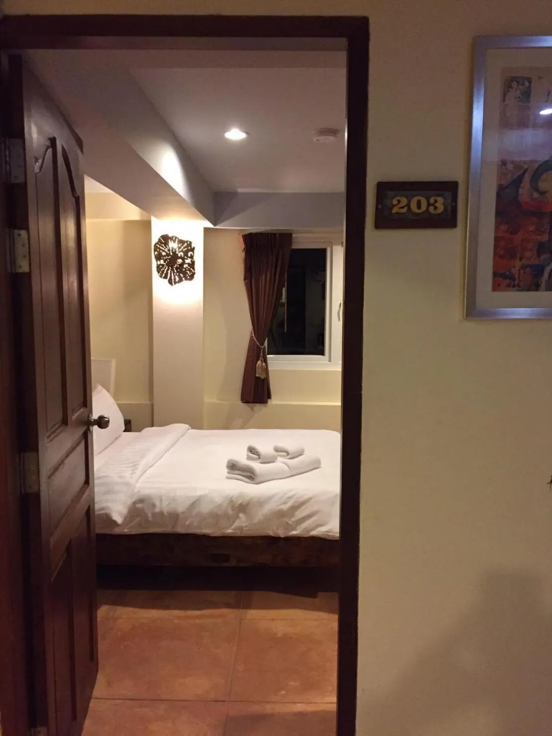 Bed in Arcadia Maephim Serviced Apartments