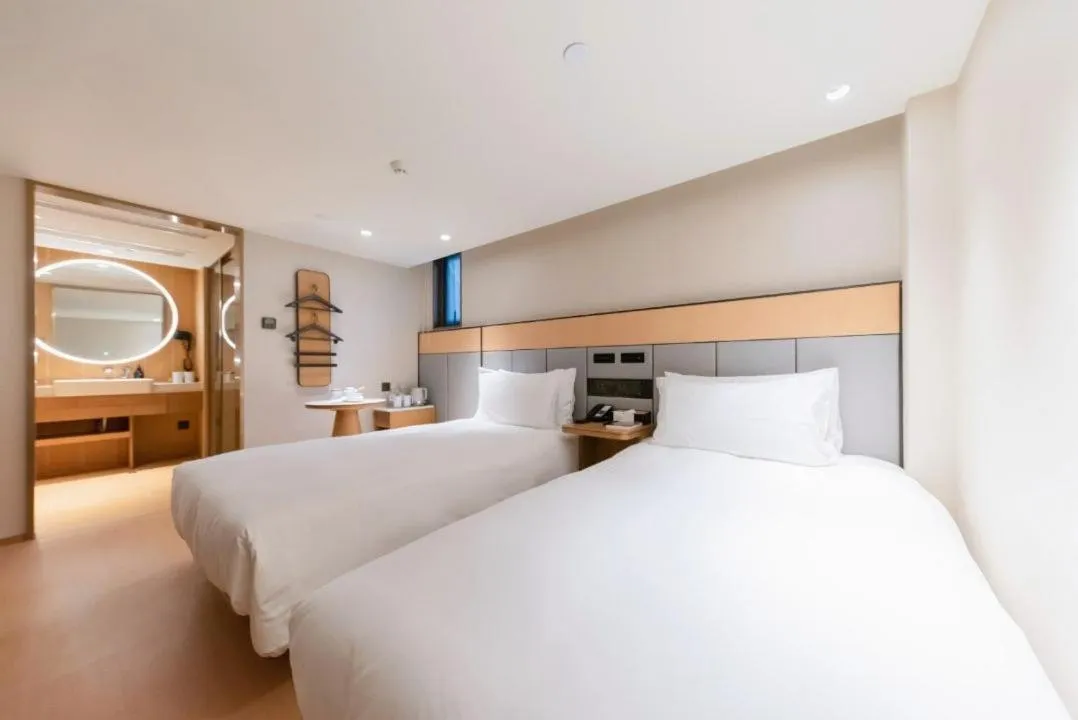 Bed in JI Hotel Shanghai Jinqiao Yunshan Road