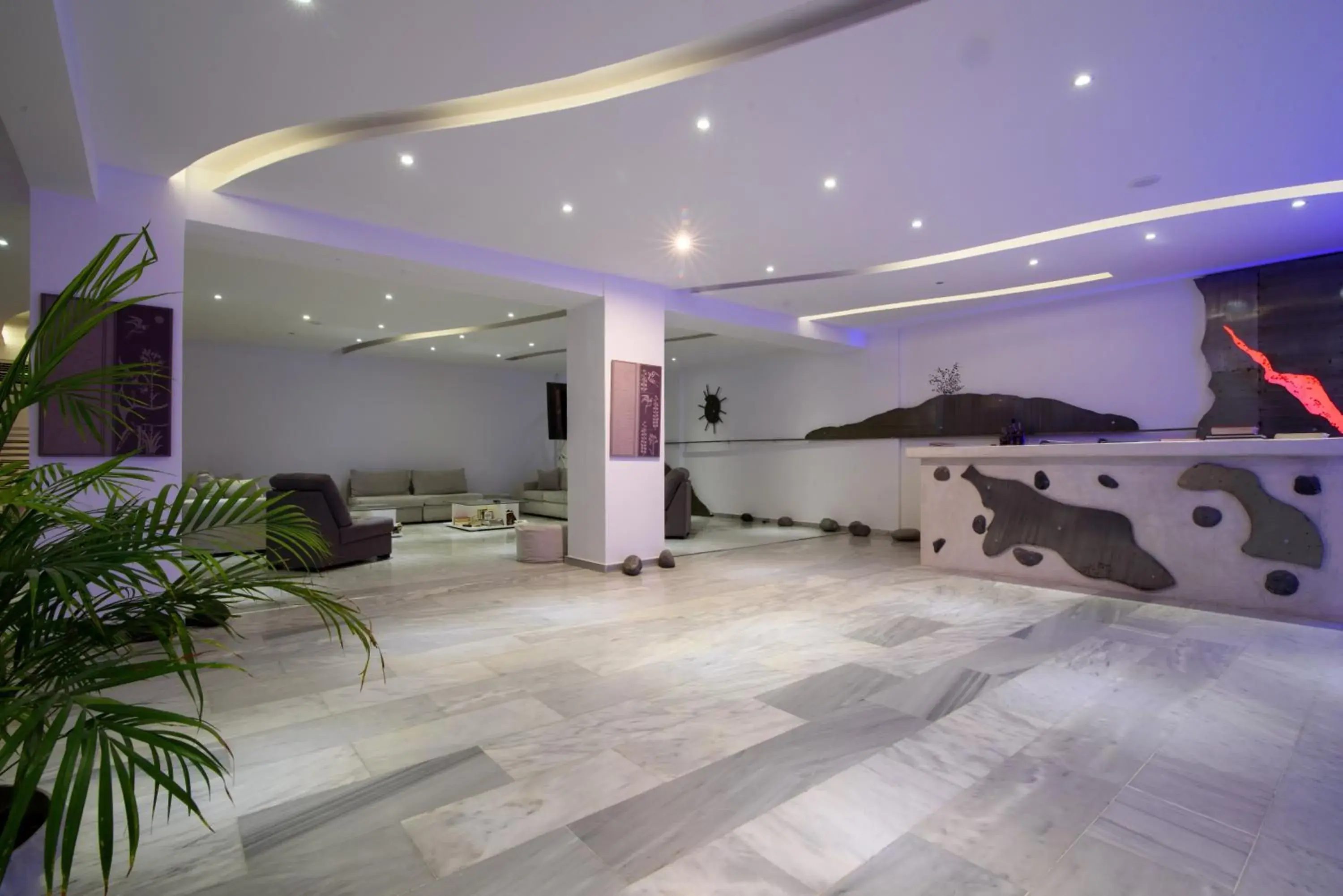 Lobby or reception in RK Beach Hotel Lobby or reception in RK Beach Hotel