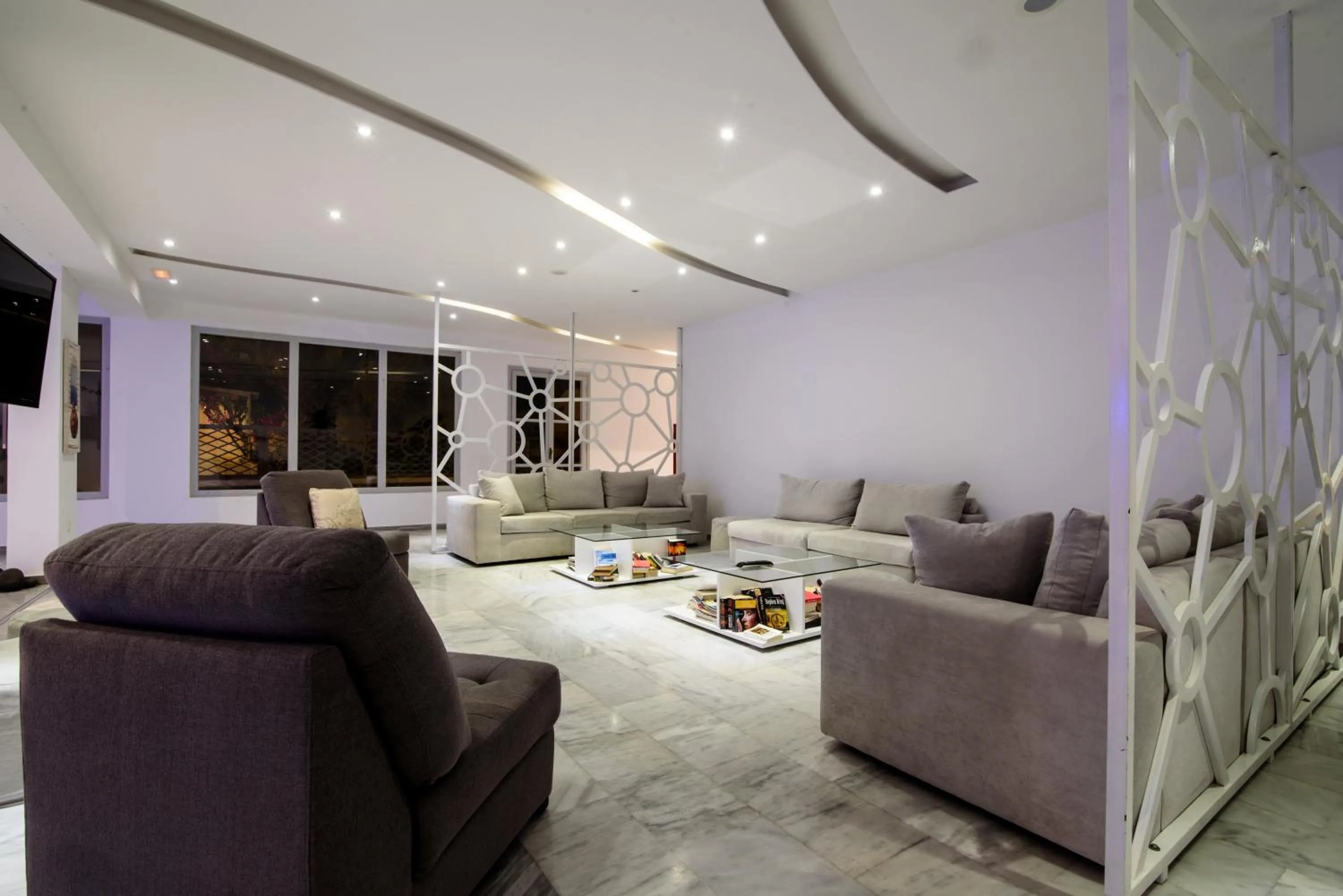 Lobby or reception in RK Beach Hotel