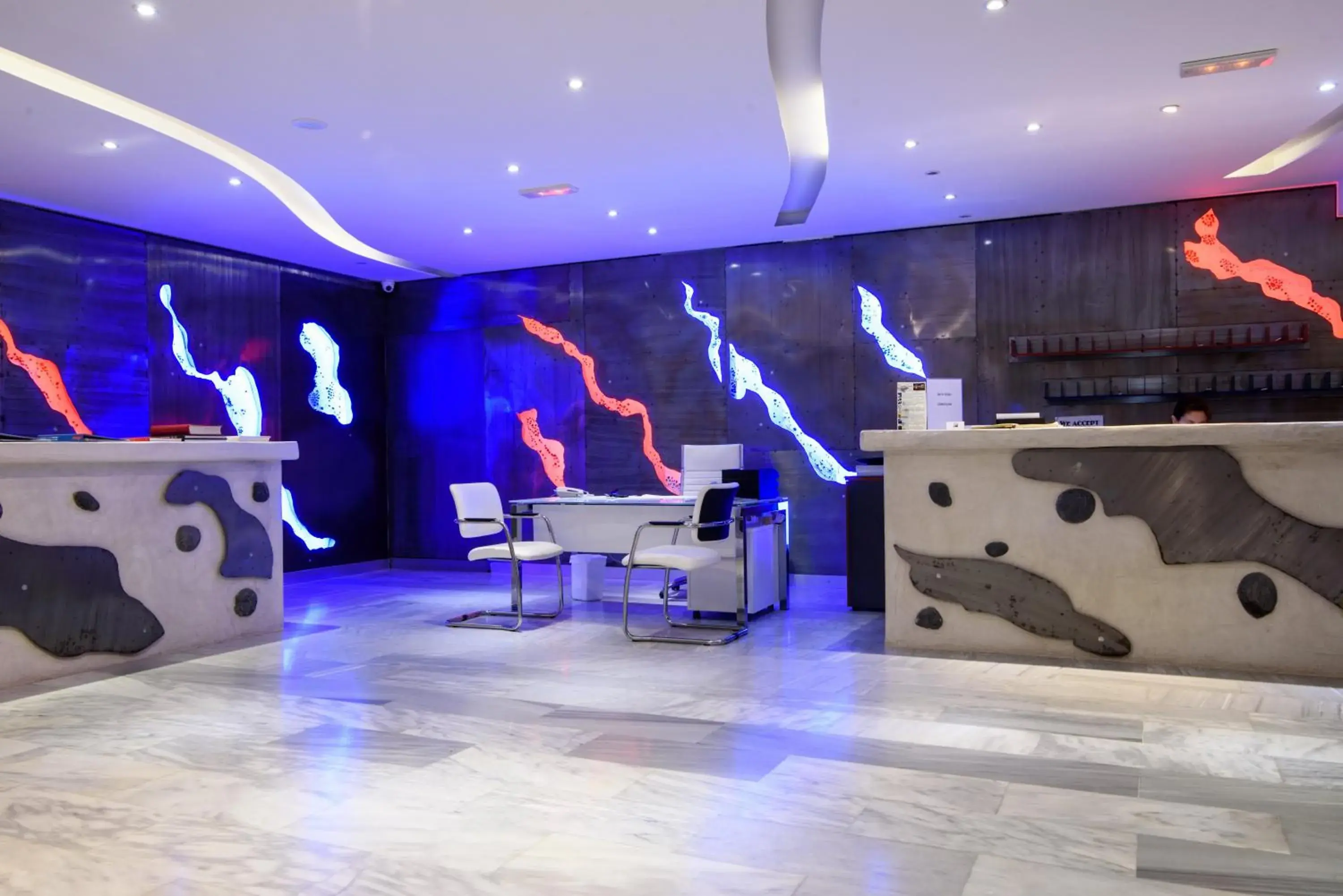 Lobby or reception in RK Beach Hotel Lobby or reception in RK Beach Hotel