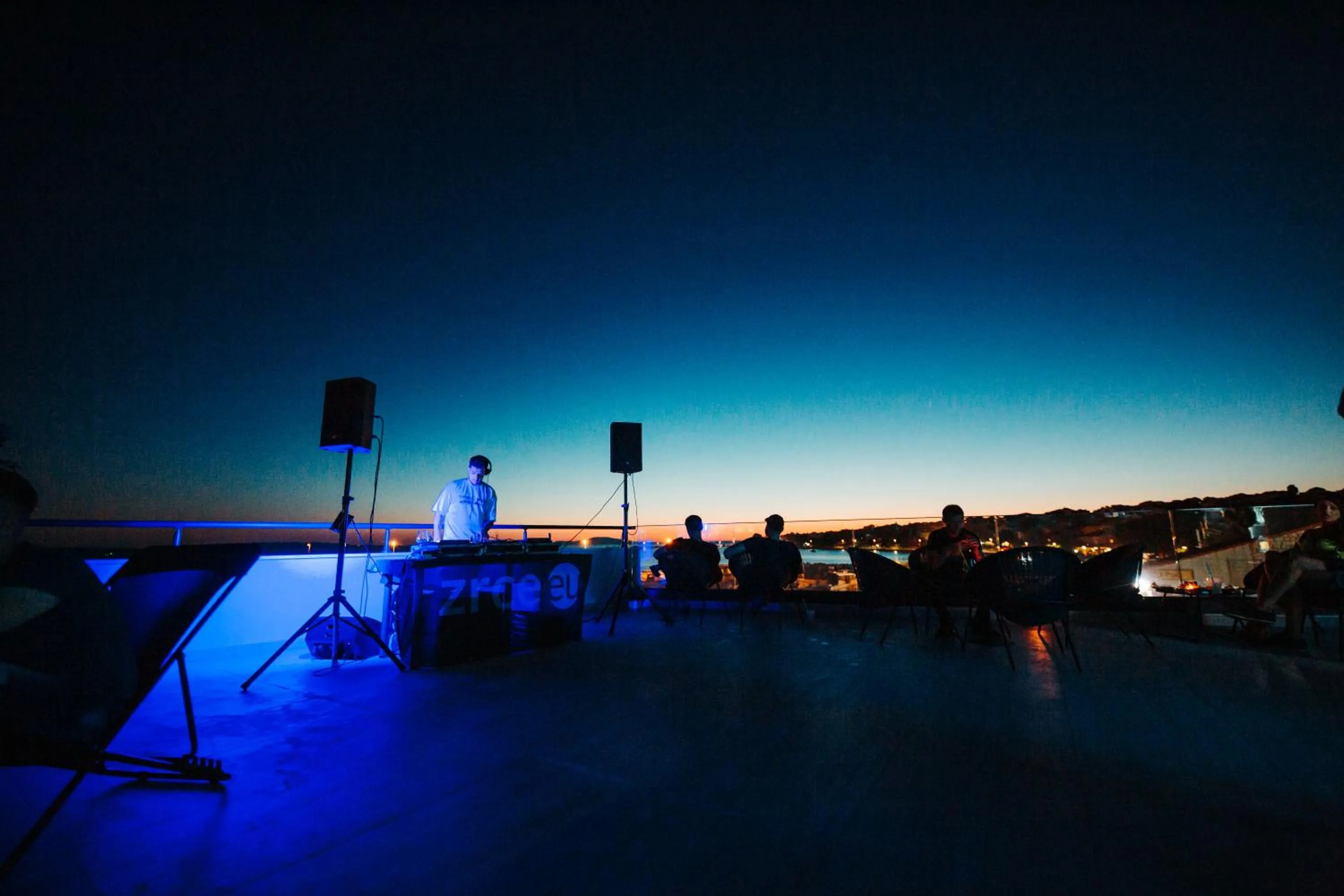 Lounge or bar in the Loža - seaside festival hotel