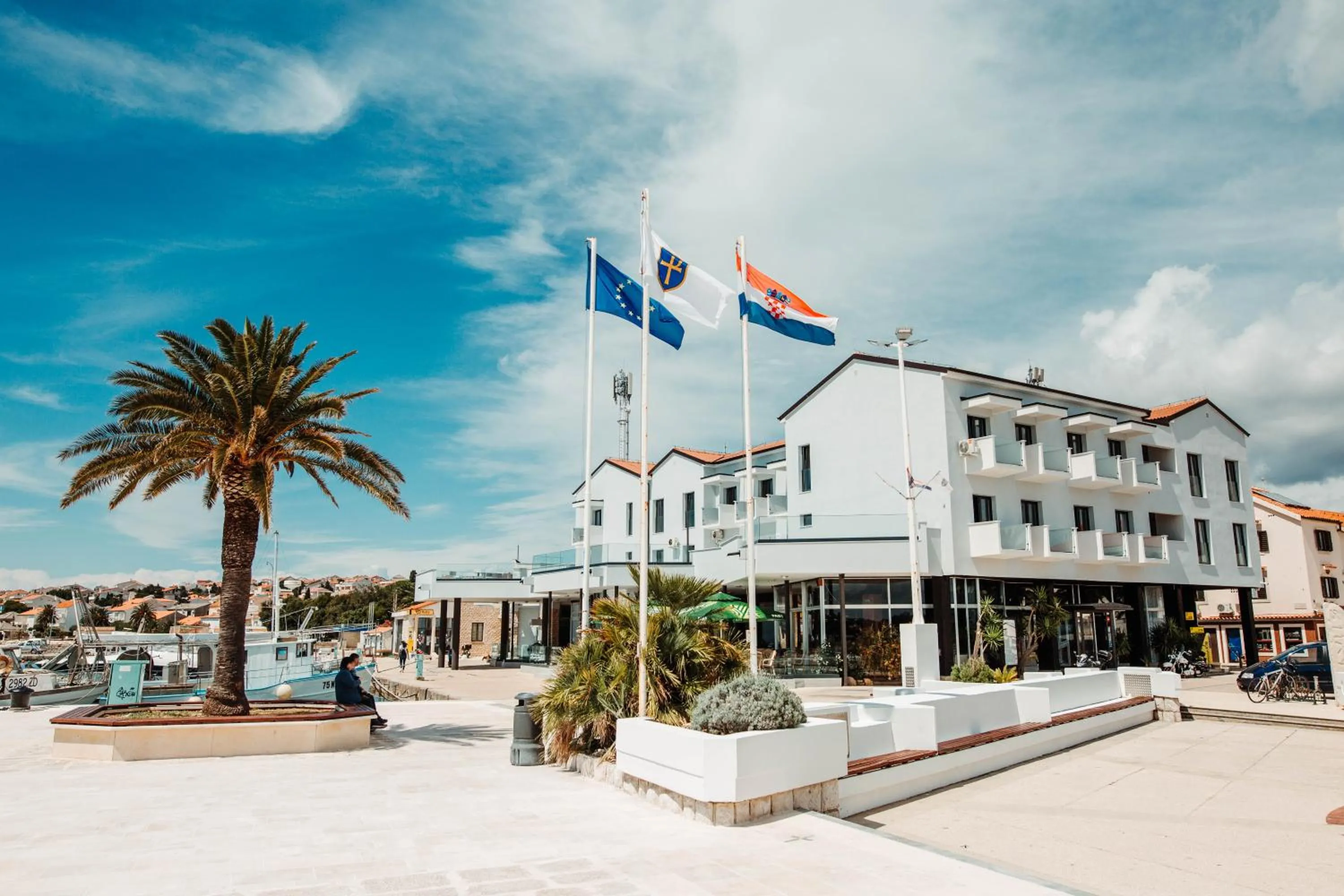 Property building in the Loža - seaside festival hotel