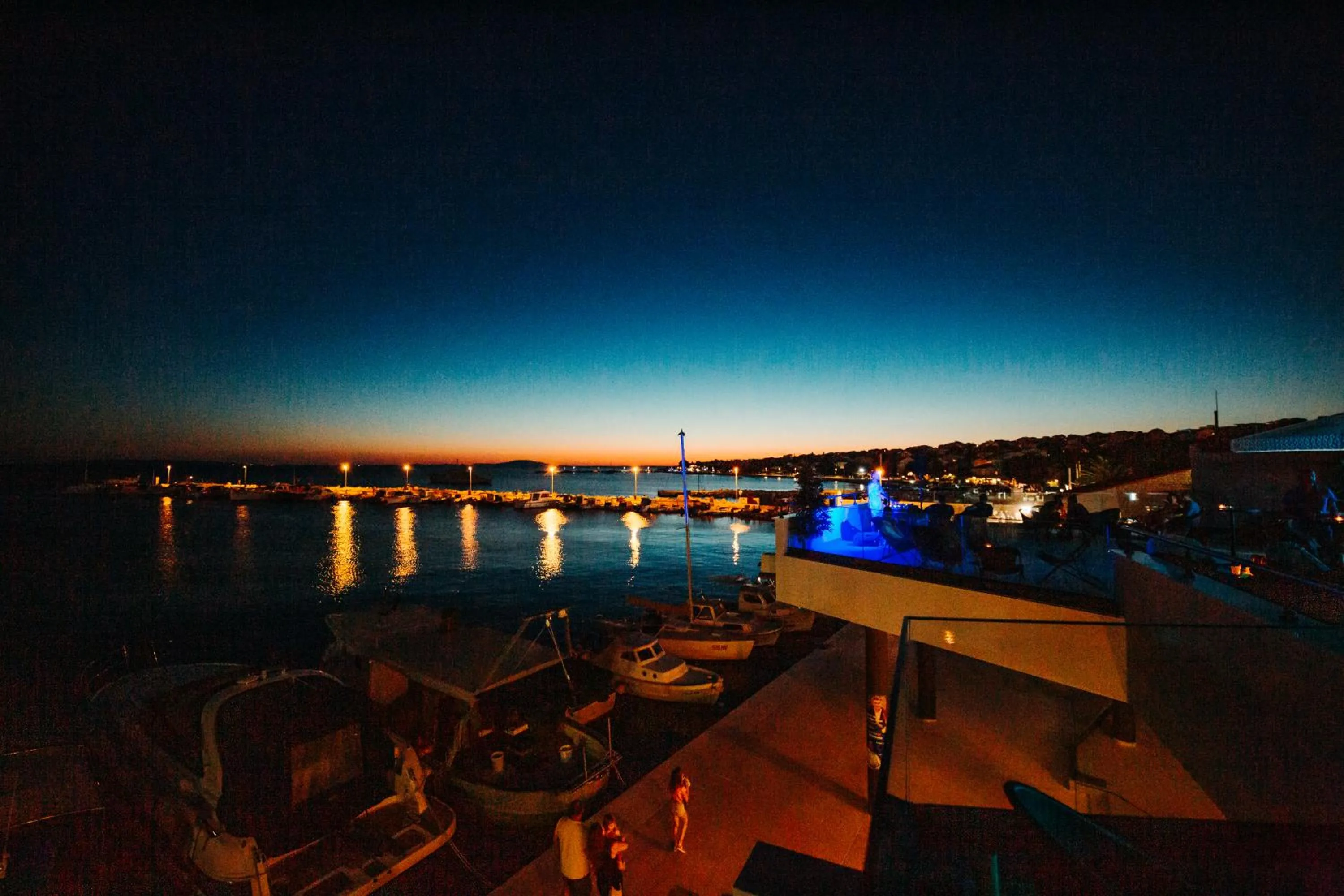 Sea view in the Loža - seaside festival hotel