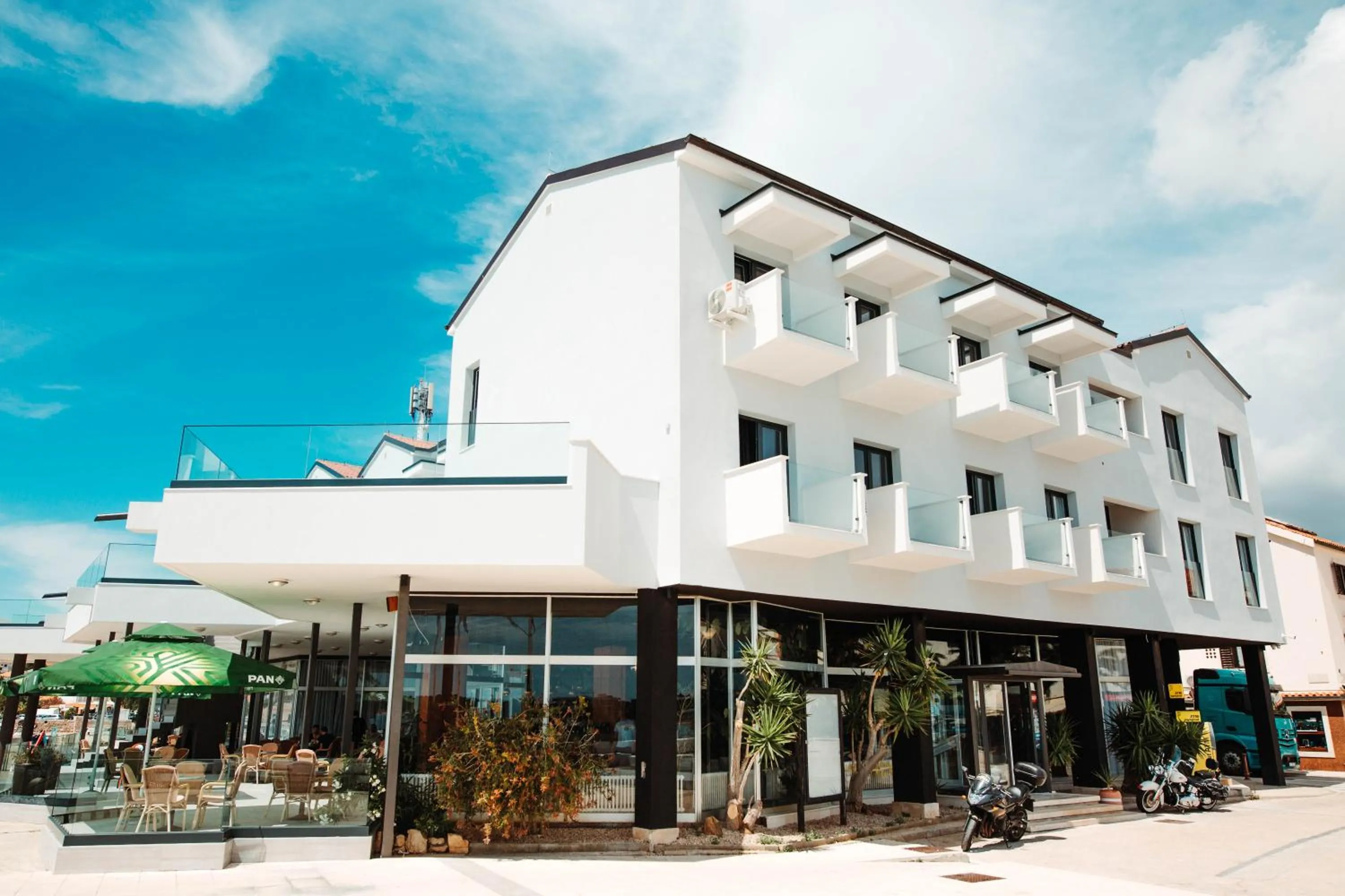Property building in the Loža - seaside festival hotel