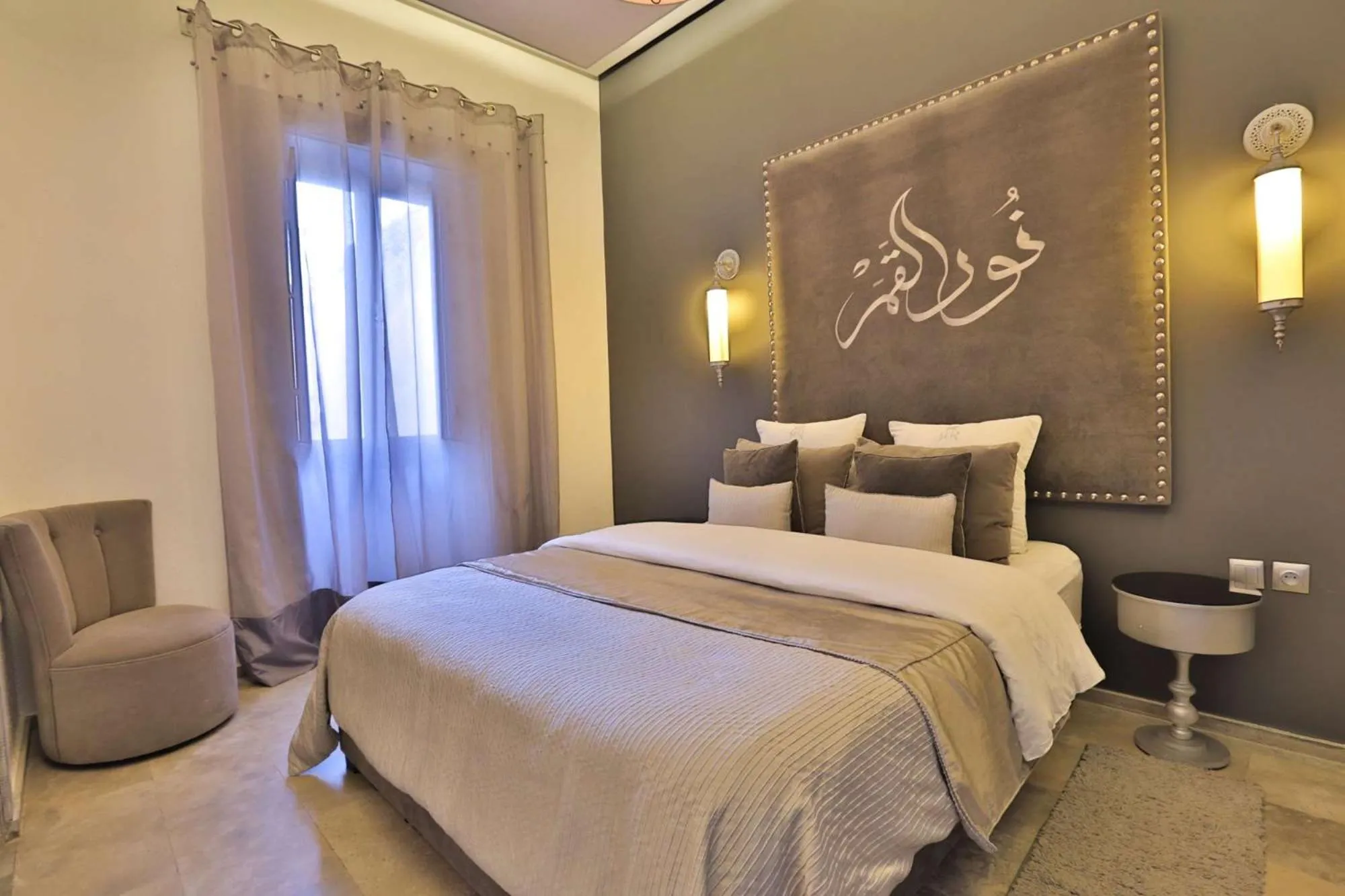 Bedroom in Riad Raoud Rayhane