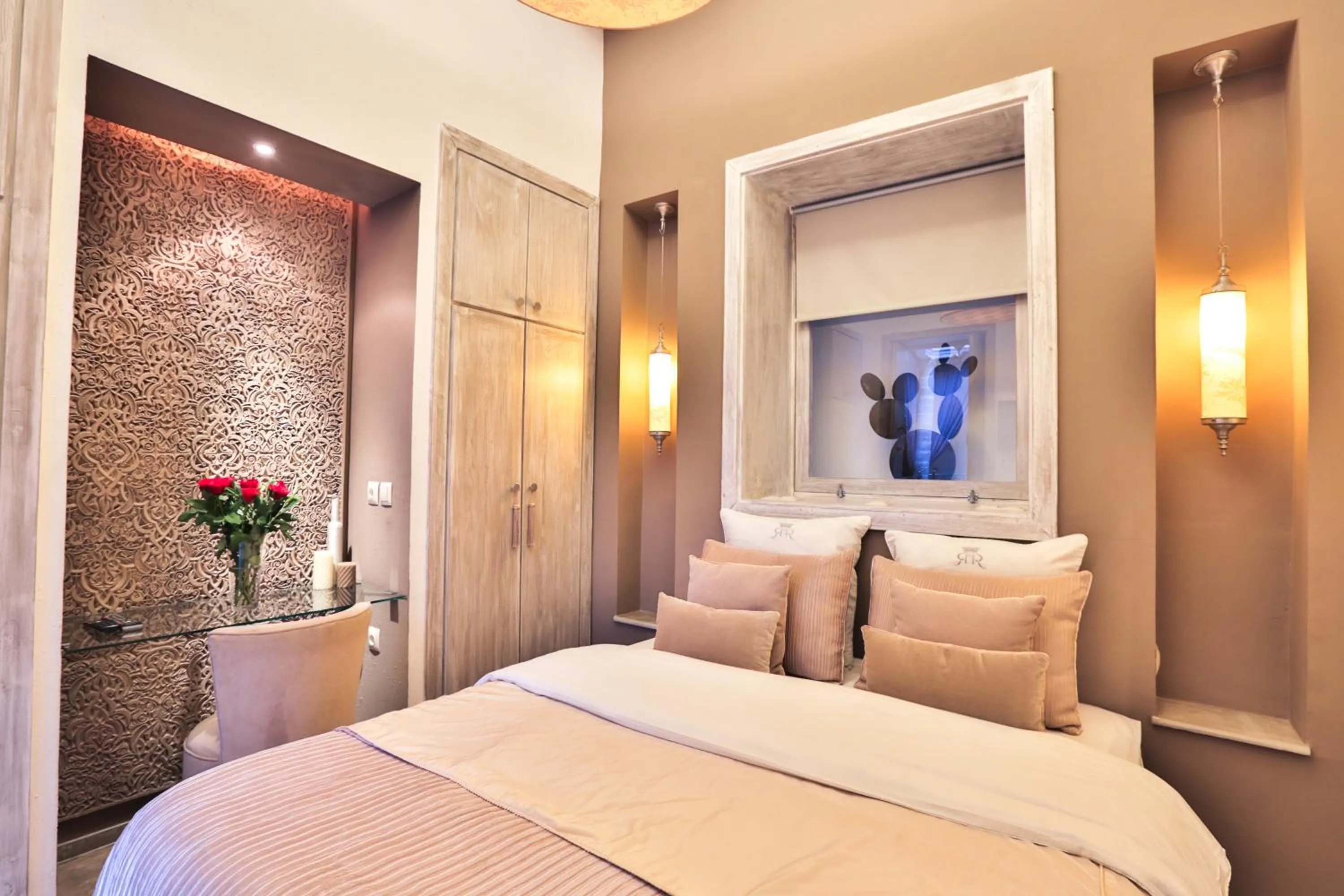 Bedroom in Riad Raoud Rayhane