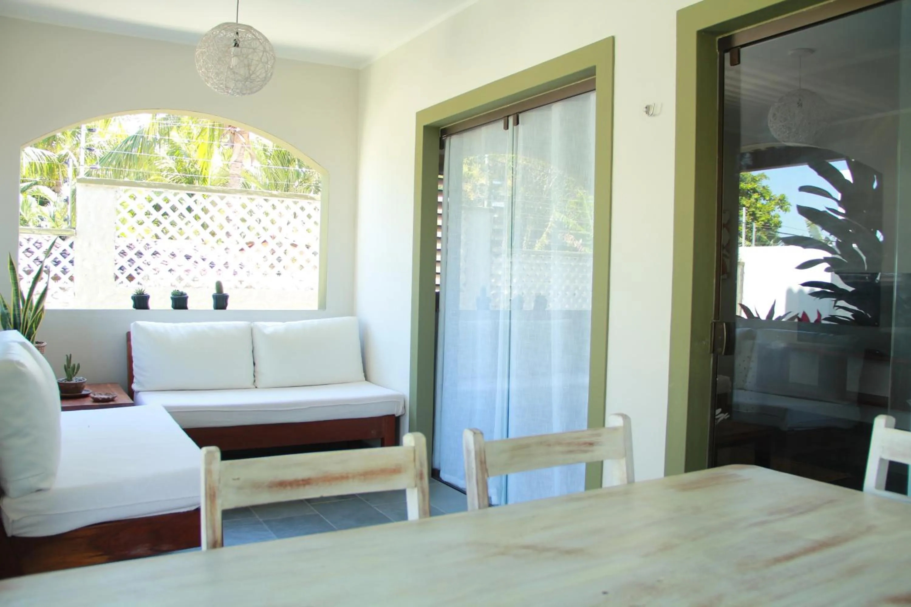 Patio, Bed in Flor da Mata