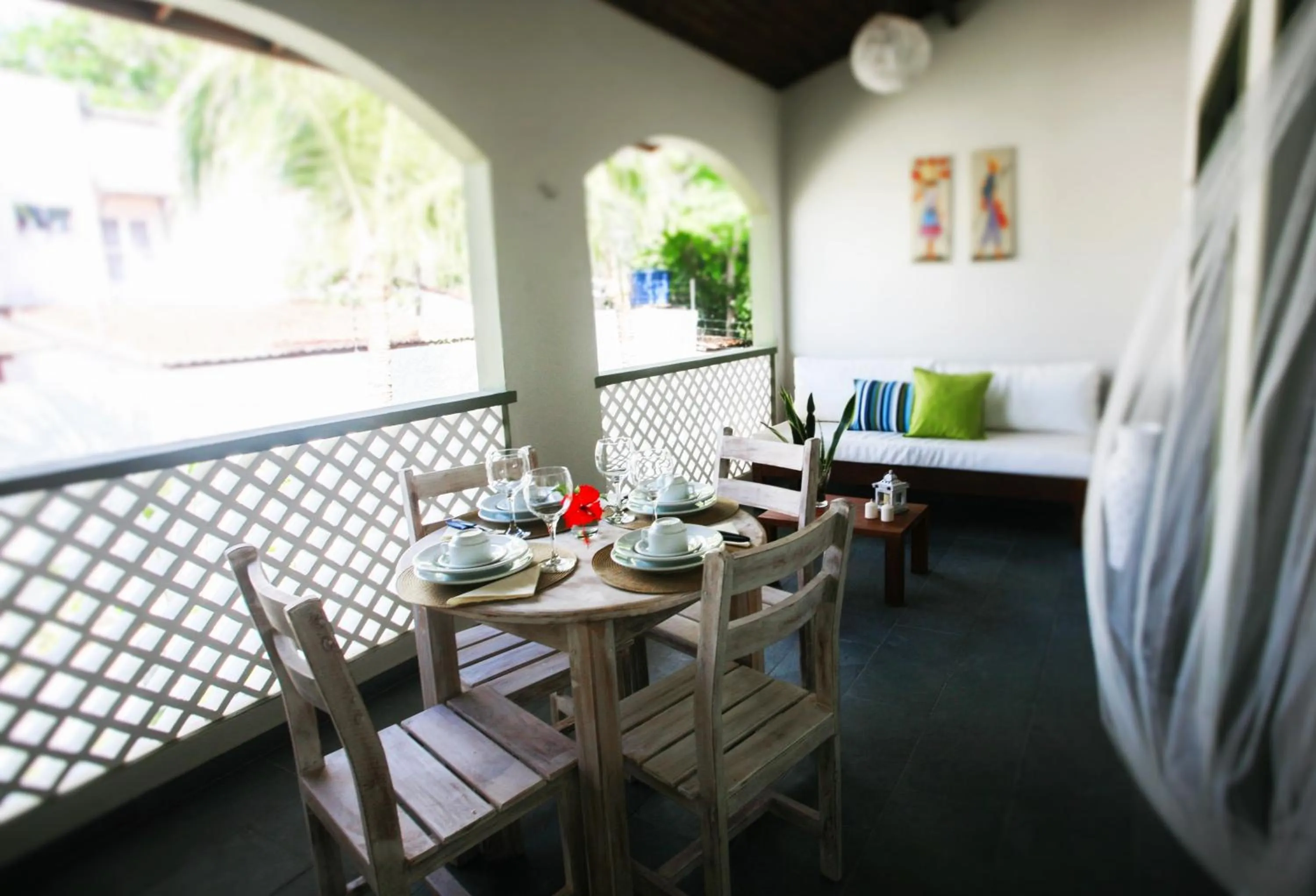 Balcony/Terrace in Flor da Mata