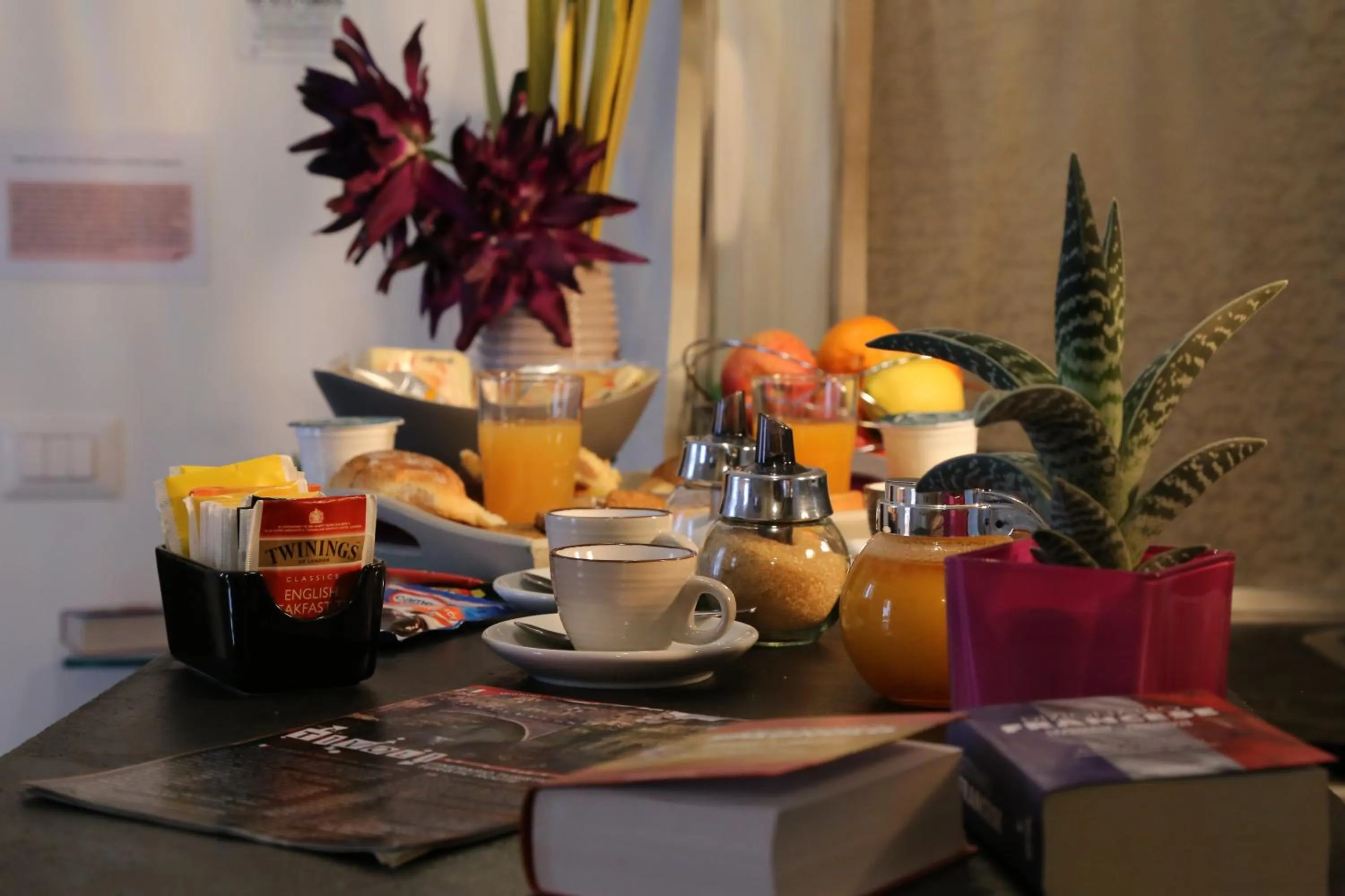 Food and drinks in Le Stanze d'Ercole