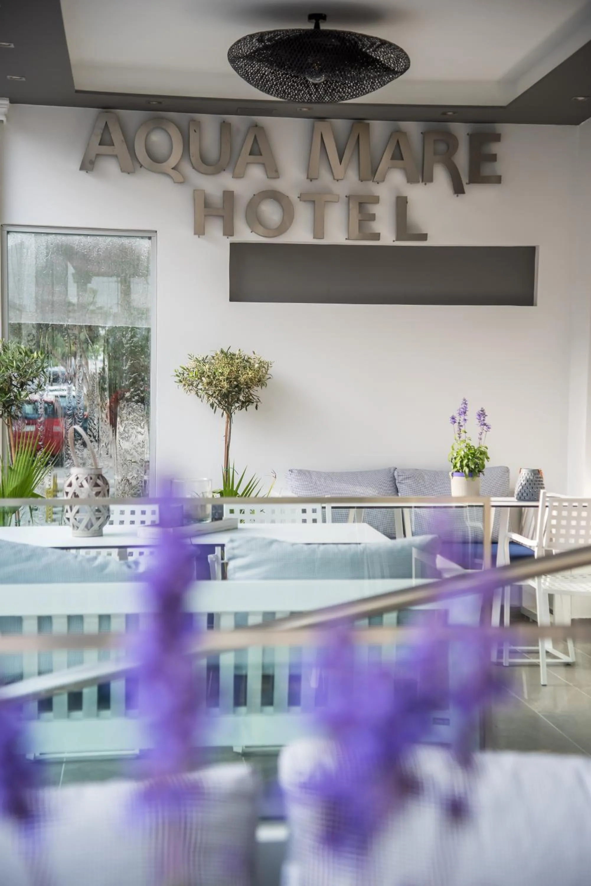 Facade/entrance in Aqua Mare Hotel