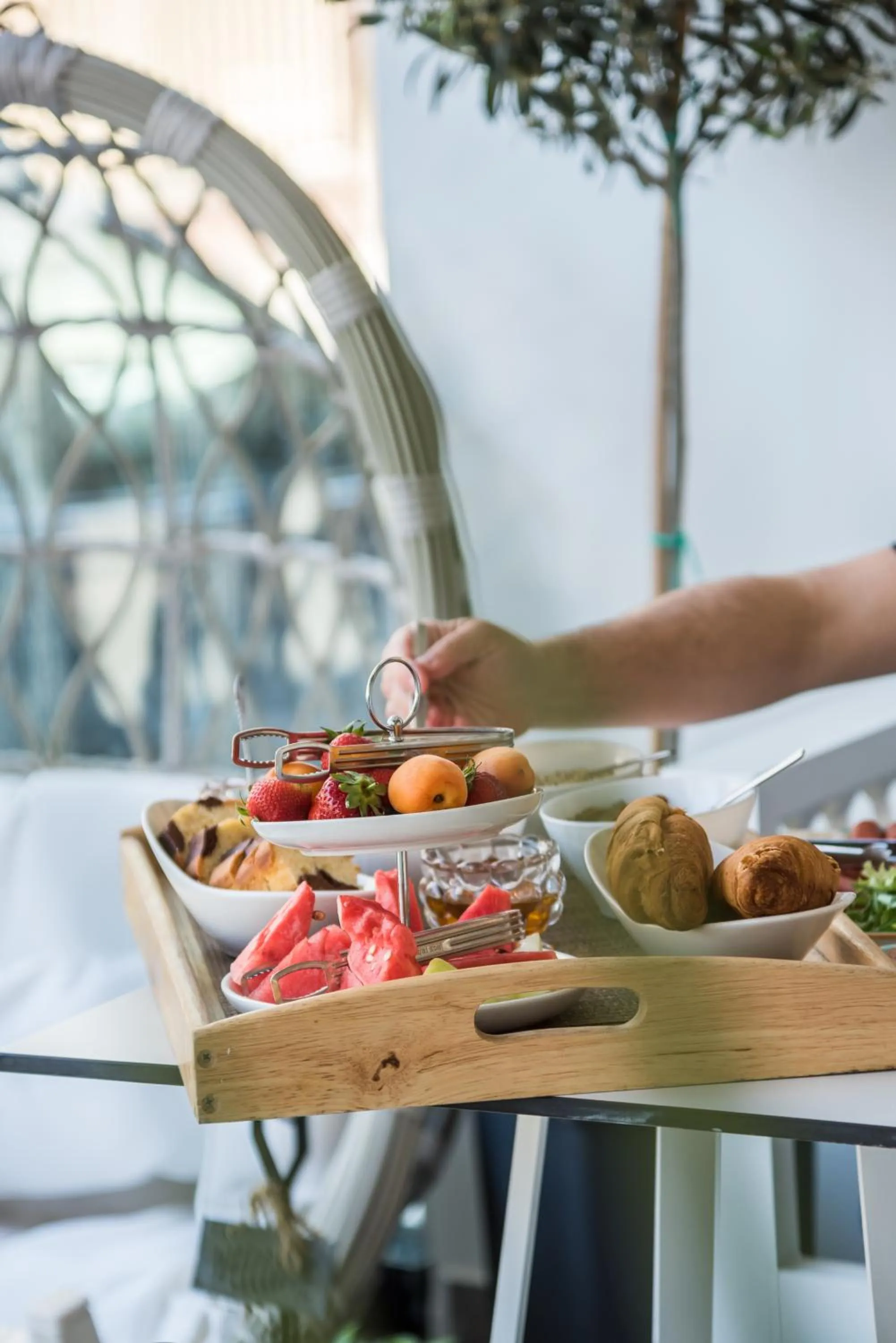 Breakfast in Aqua Mare Hotel