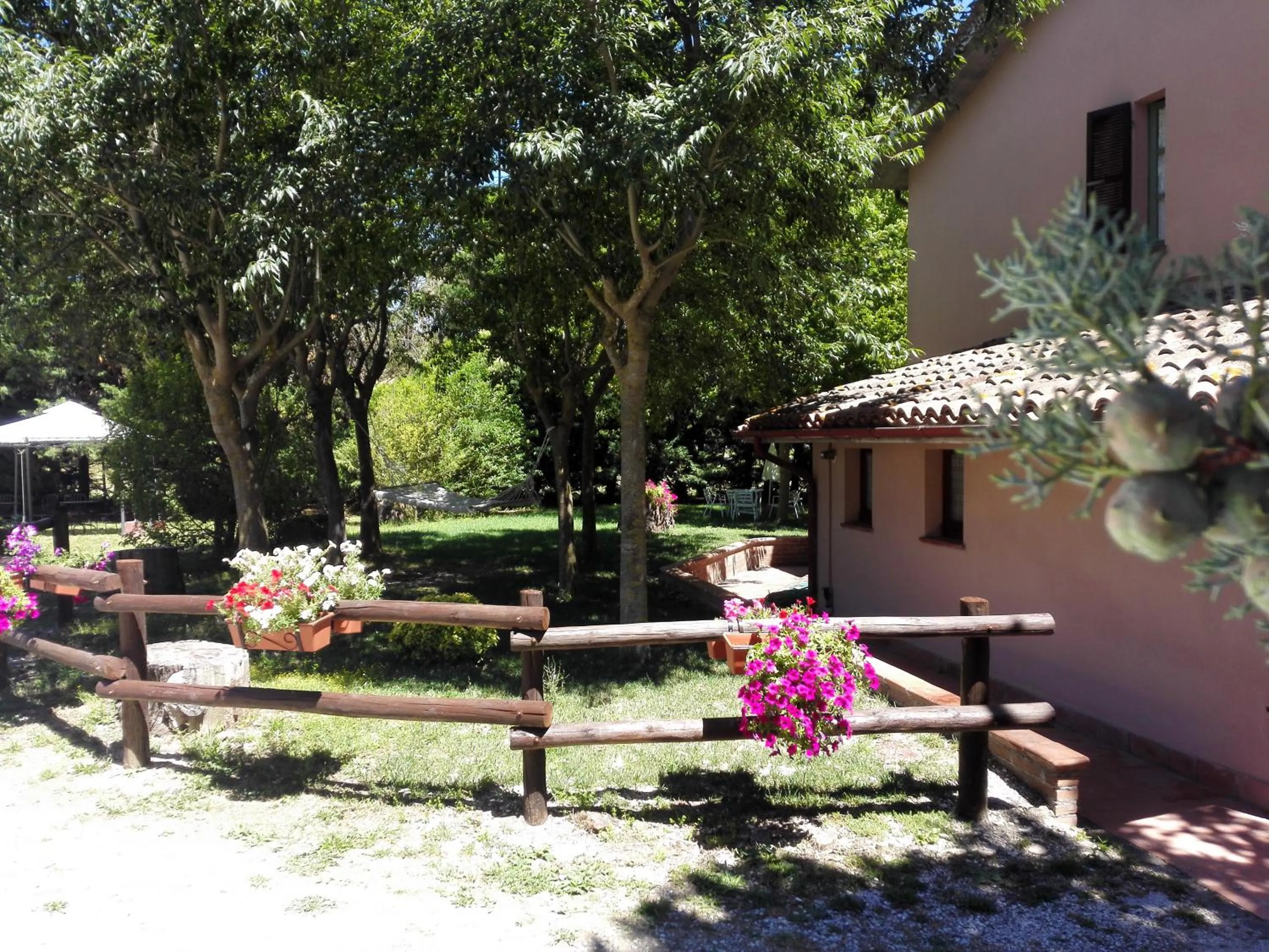 Garden view in Casa Deimar