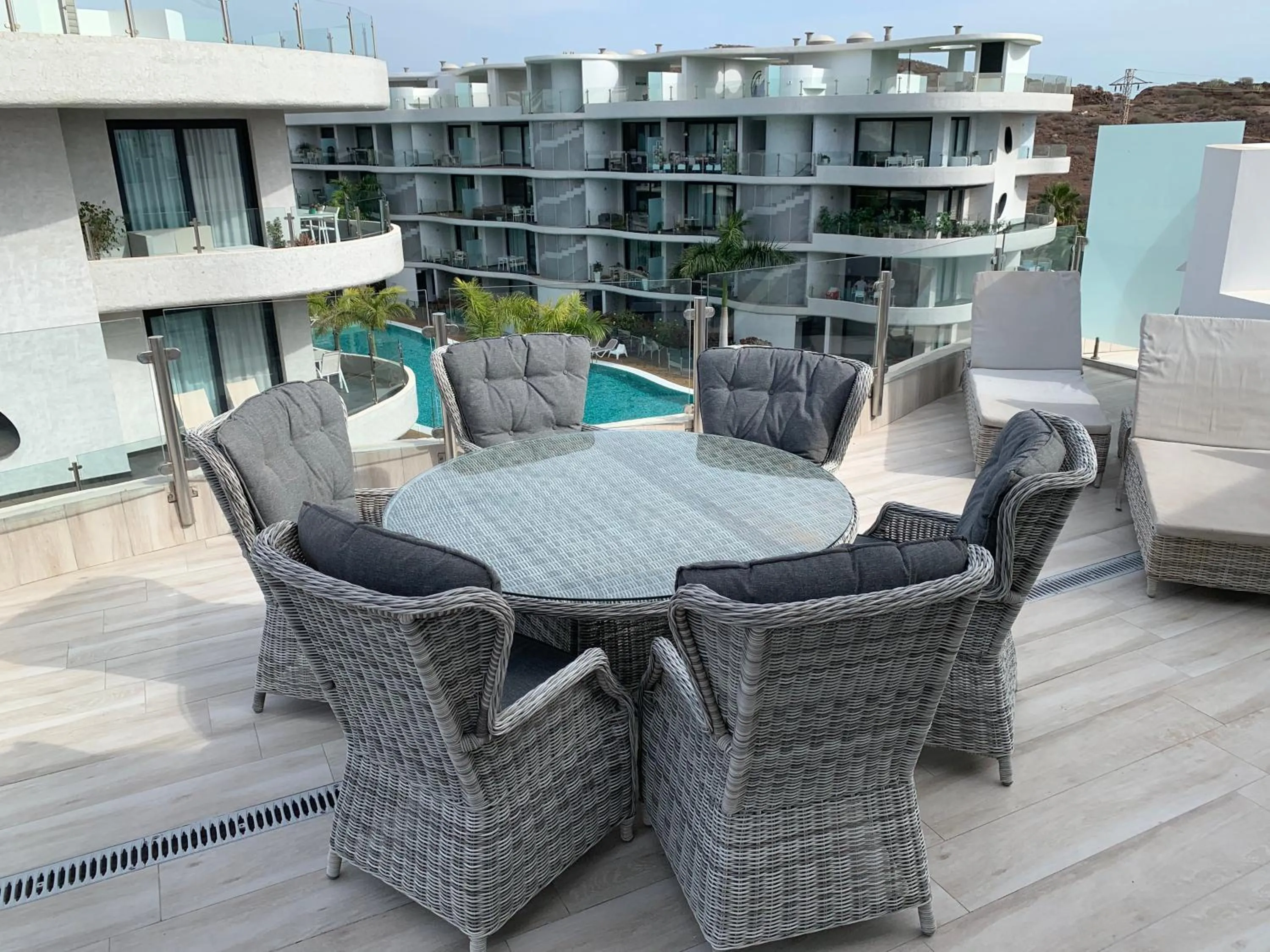 Balcony/Terrace in Penthouse Las Olas