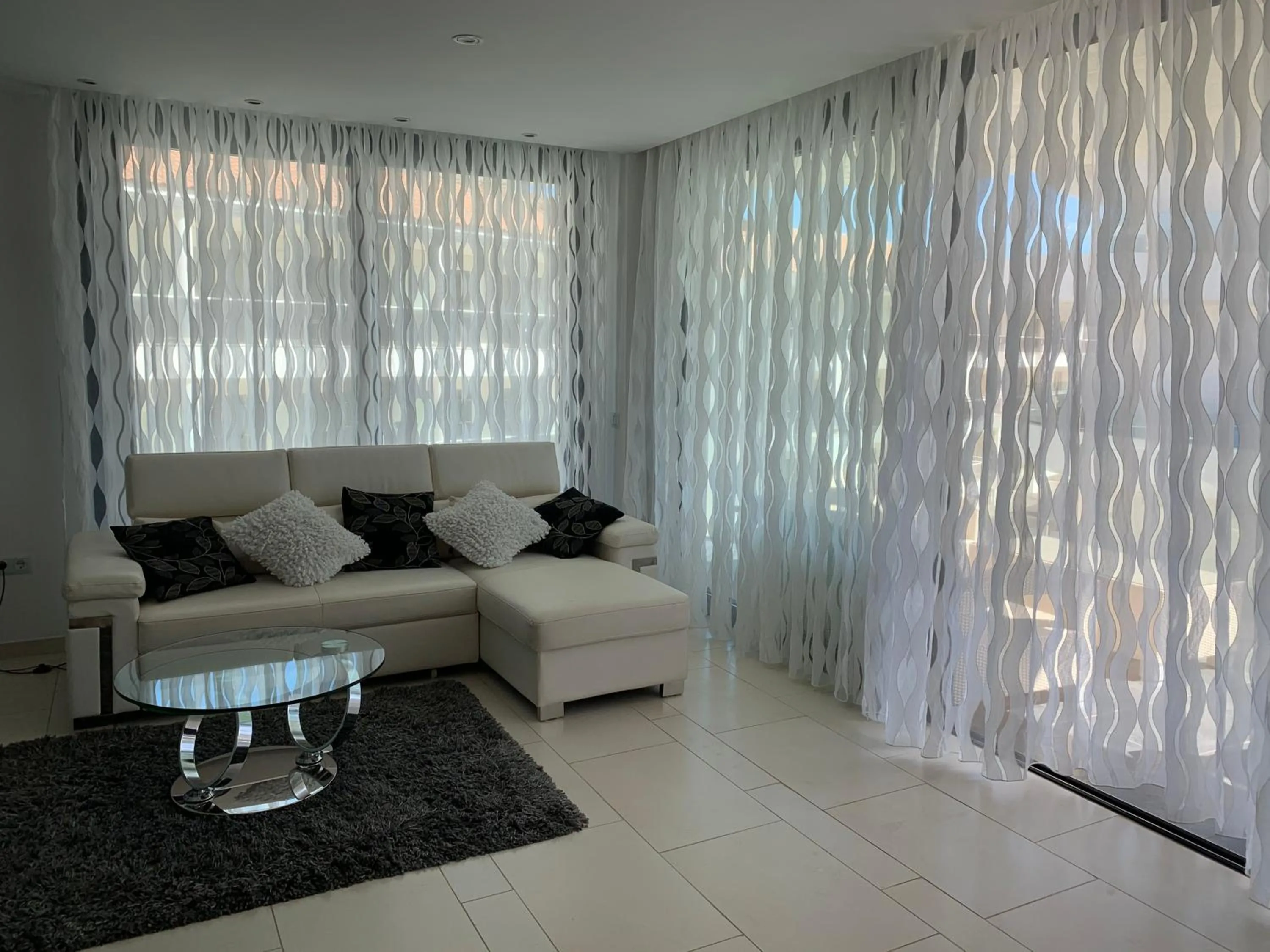 Living room in Penthouse Las Olas